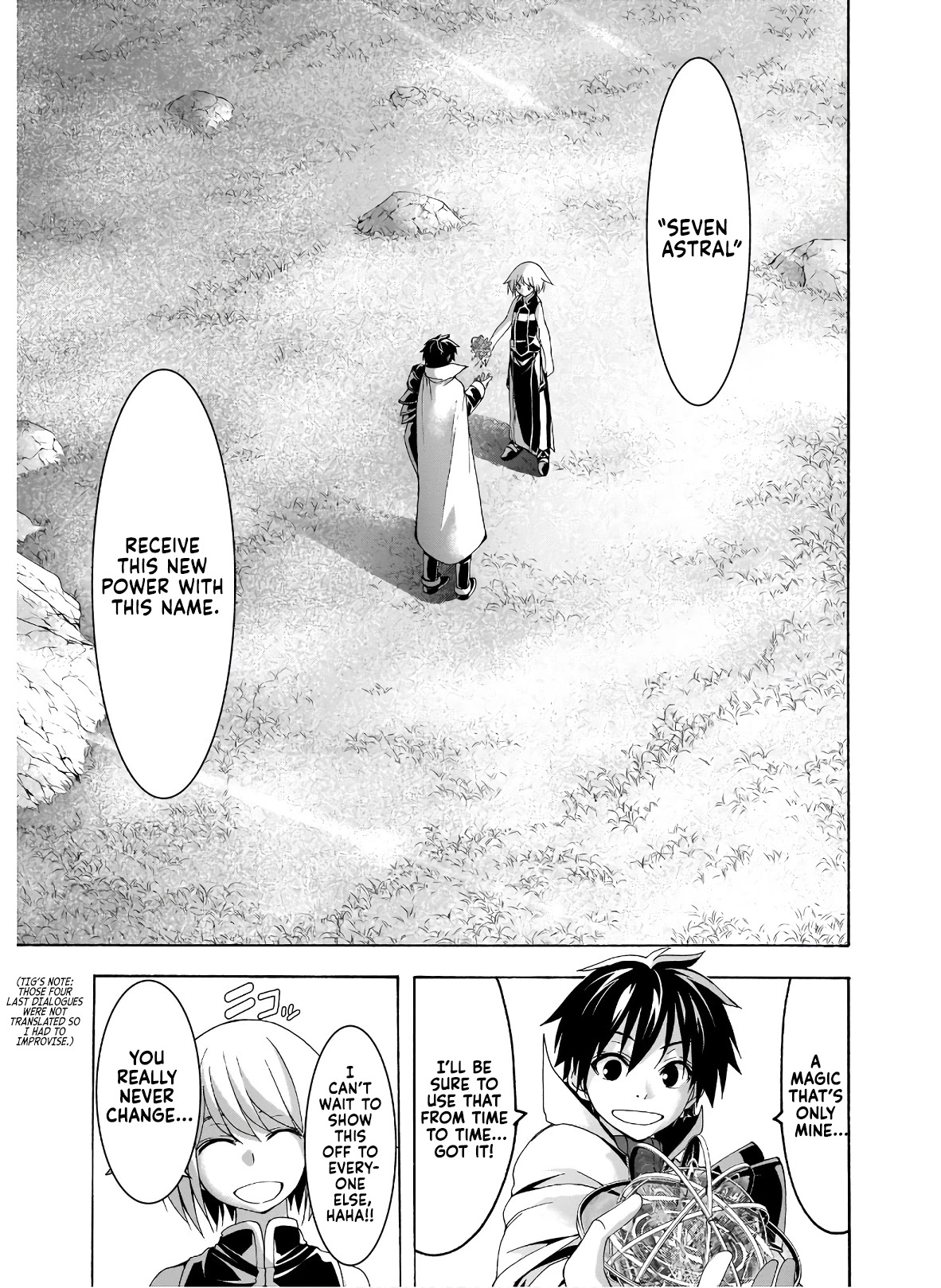 Trinity Seven: 7-Nin no Mahoutsukai Chapter 99 page 14 - Chapter 99: The Grand Finale and the Successor in the Empire.