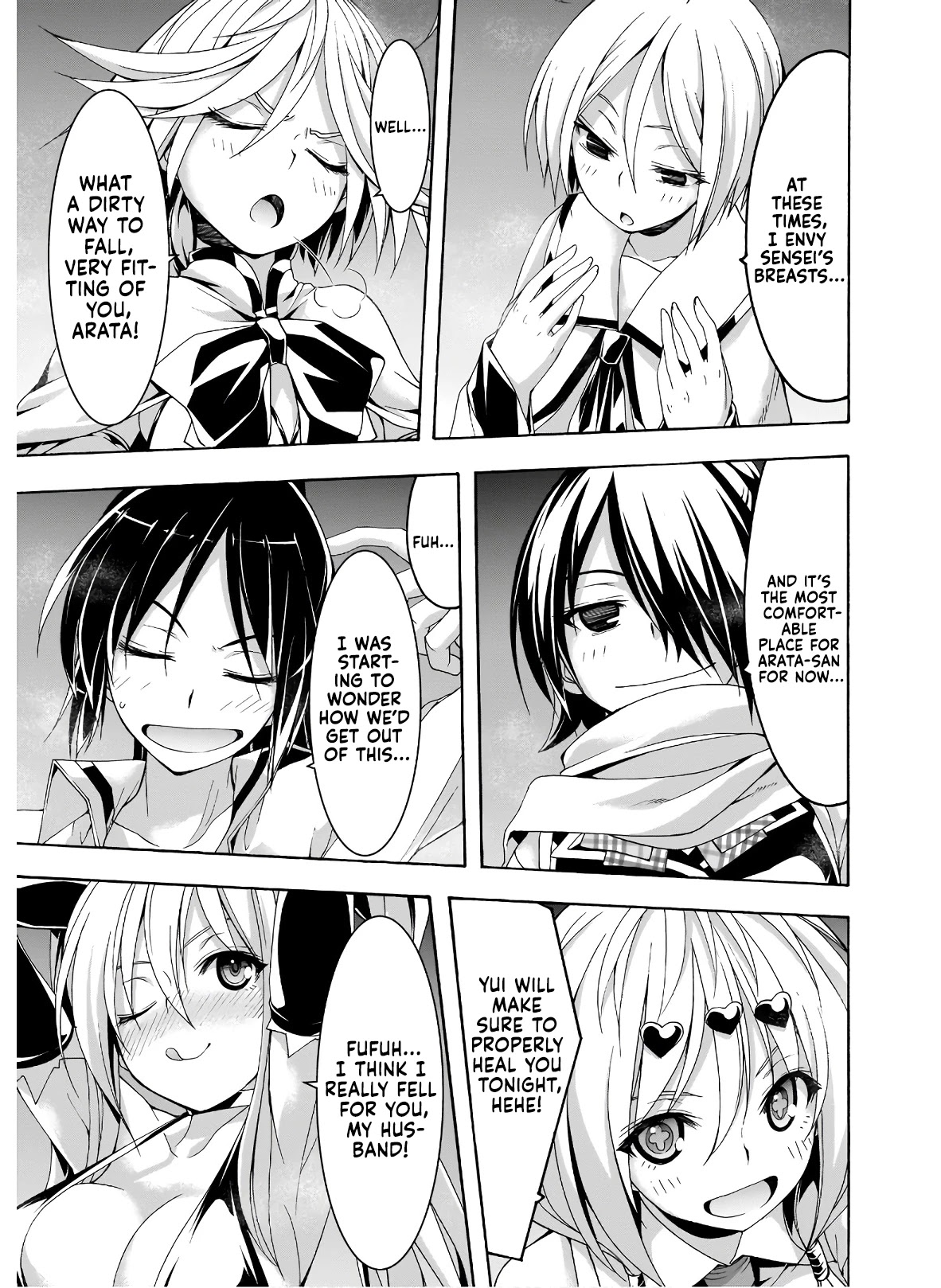 Trinity Seven: 7-Nin no Mahoutsukai Chapter 99 page 20 - Chapter 99: The Grand Finale and the Successor in the Empire.