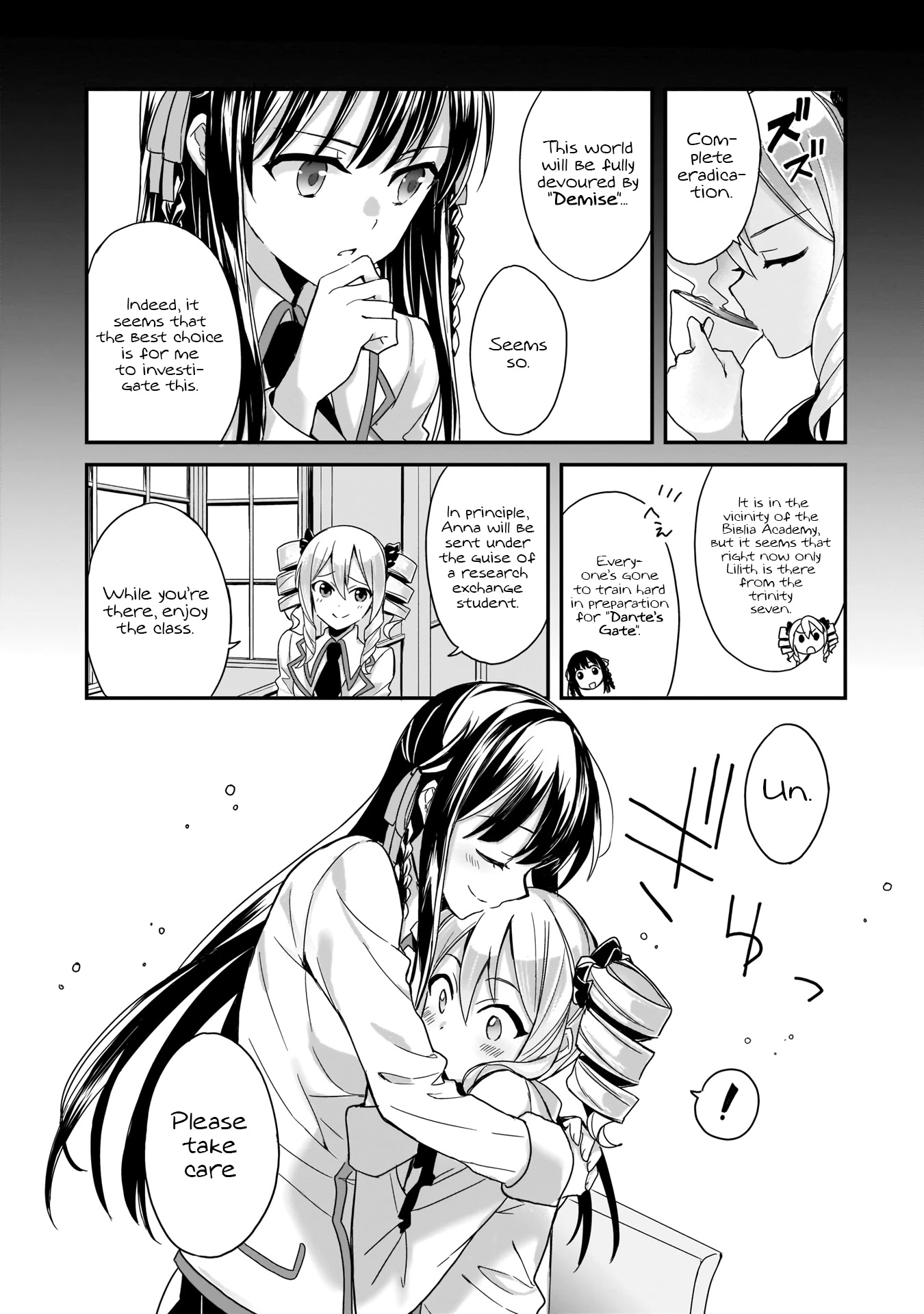 Trinity Seven: Anastasia Holy Story Chapter 1 page 10 - Chapter 1: Anatasia and the Four Demon Lord Knights