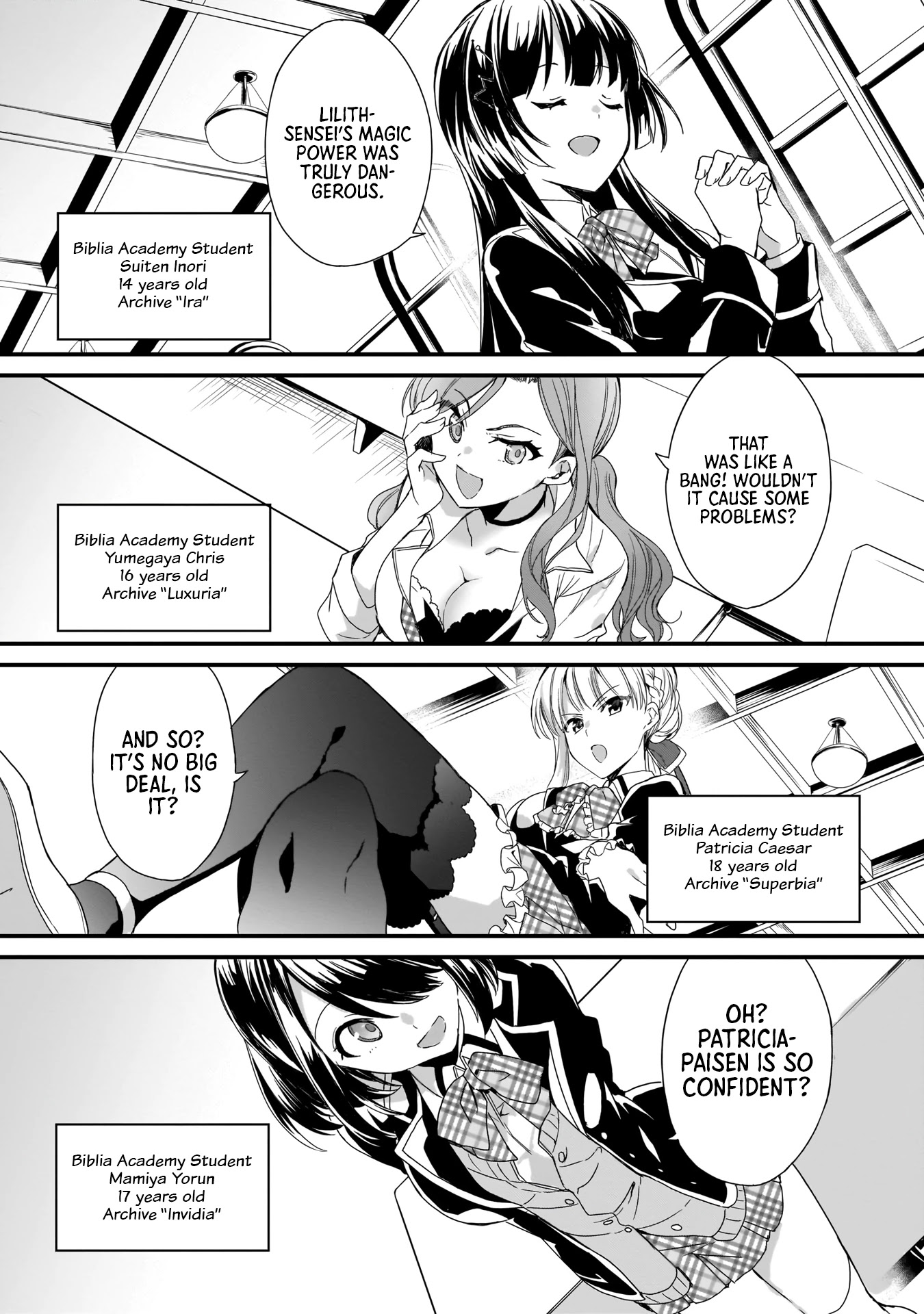 Trinity Seven: Anastasia Holy Story Chapter 1 page 23 - Chapter 1: Anatasia and the Four Demon Lord Knights