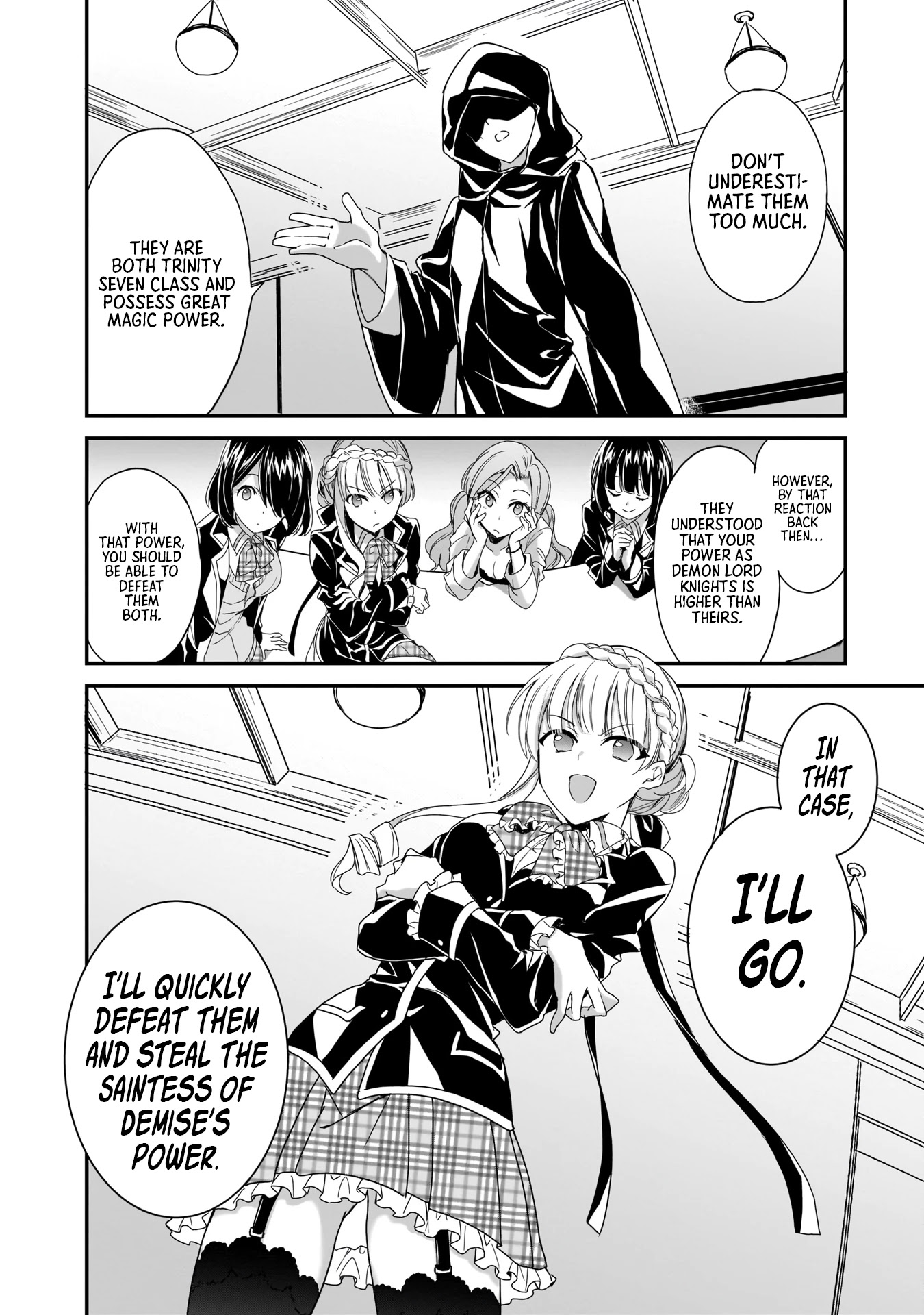 Trinity Seven: Anastasia Holy Story Chapter 1 page 24 - Chapter 1: Anatasia and the Four Demon Lord Knights