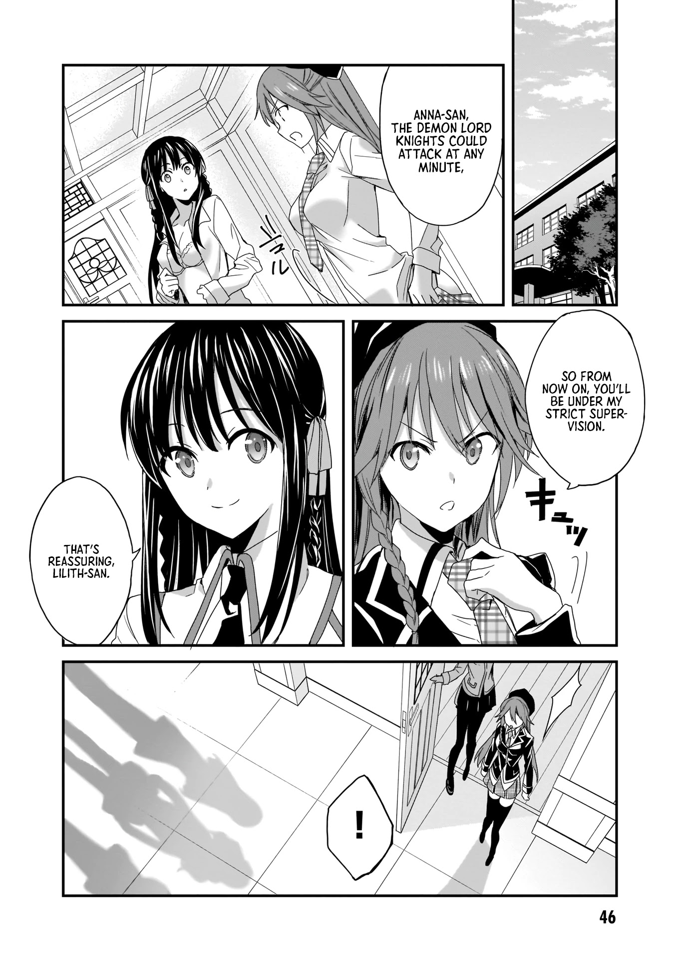 Trinity Seven: Anastasia Holy Story Chapter 1 page 45 - Chapter 1: Anatasia and the Four Demon Lord Knights