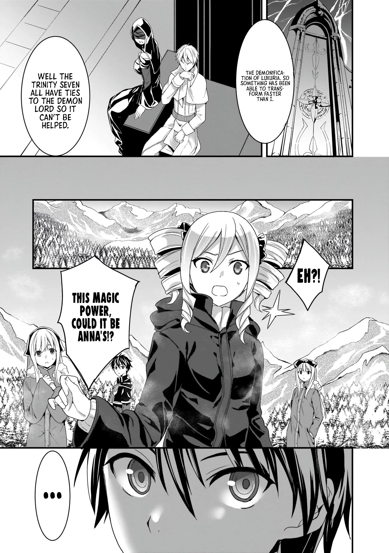 Trinity Seven: Anastasia Holy Story Chapter 11 page 15 - Chapter 11: Anatasia and the Sword of the Demon Lord