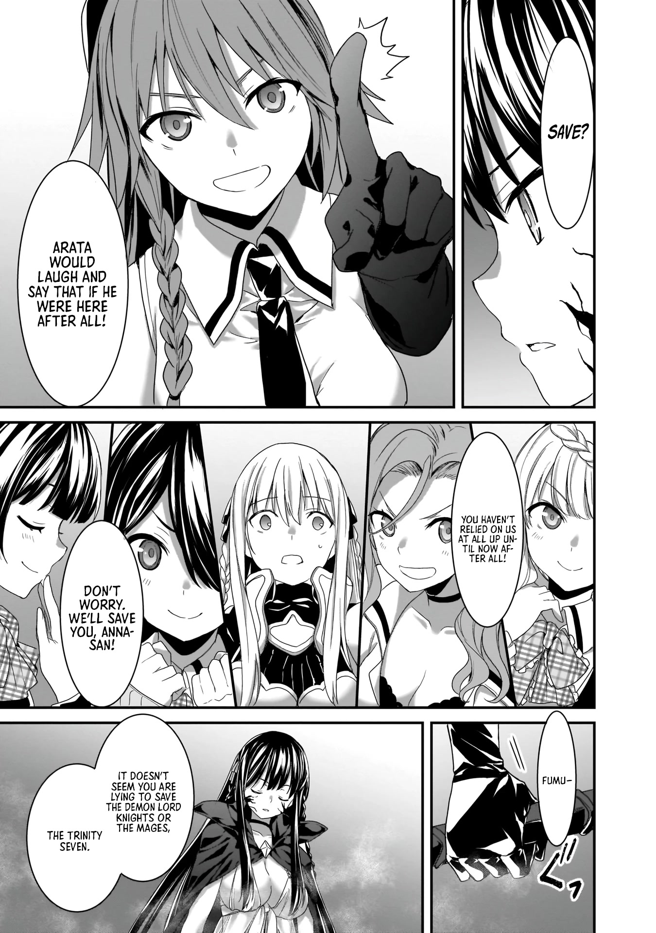 Trinity Seven: Anastasia Holy Story Chapter 11 page 21 - Chapter 11: Anatasia and the Sword of the Demon Lord