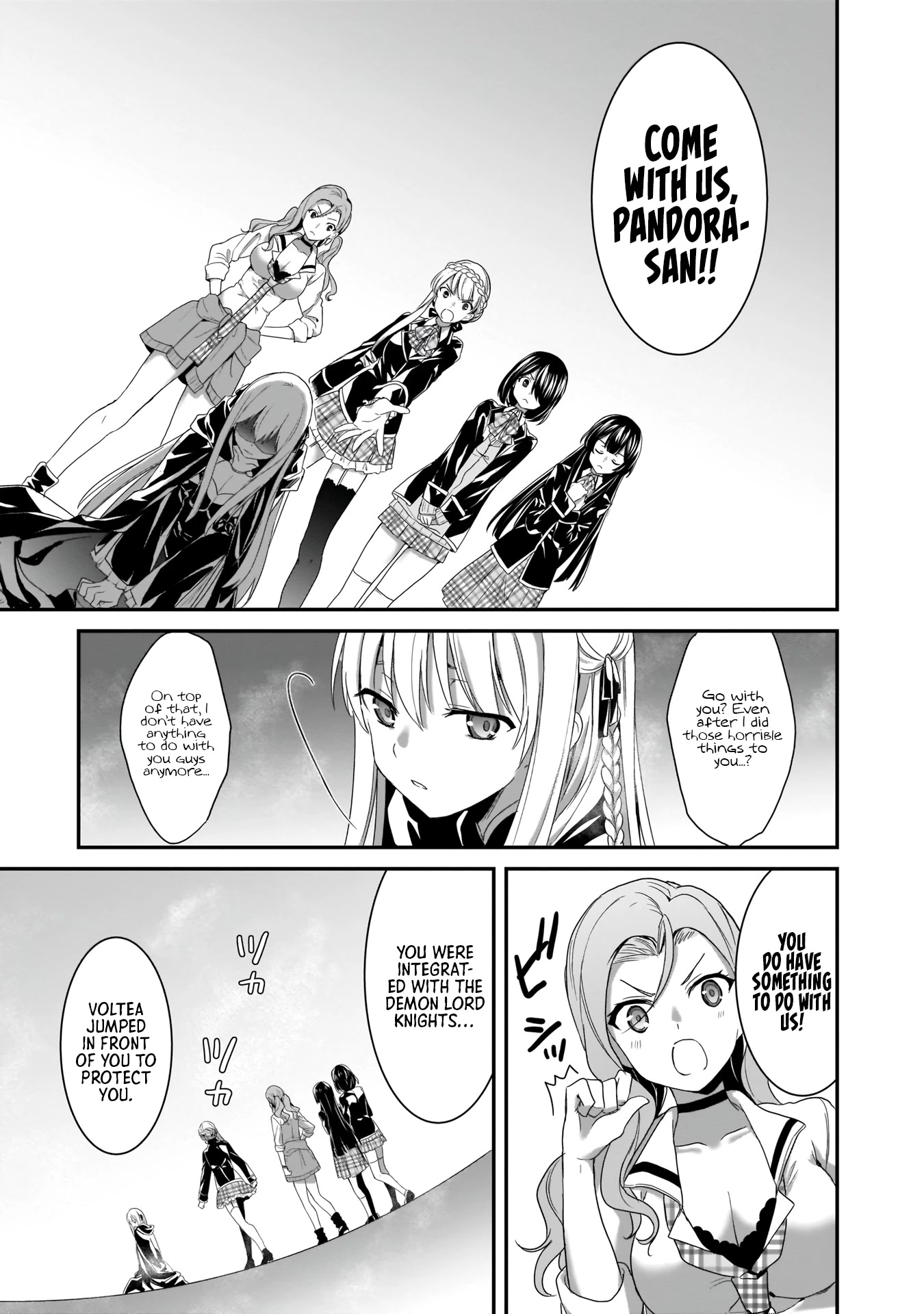 Trinity Seven: Anastasia Holy Story Chapter 11 page 23 - Chapter 11: Anatasia and the Sword of the Demon Lord
