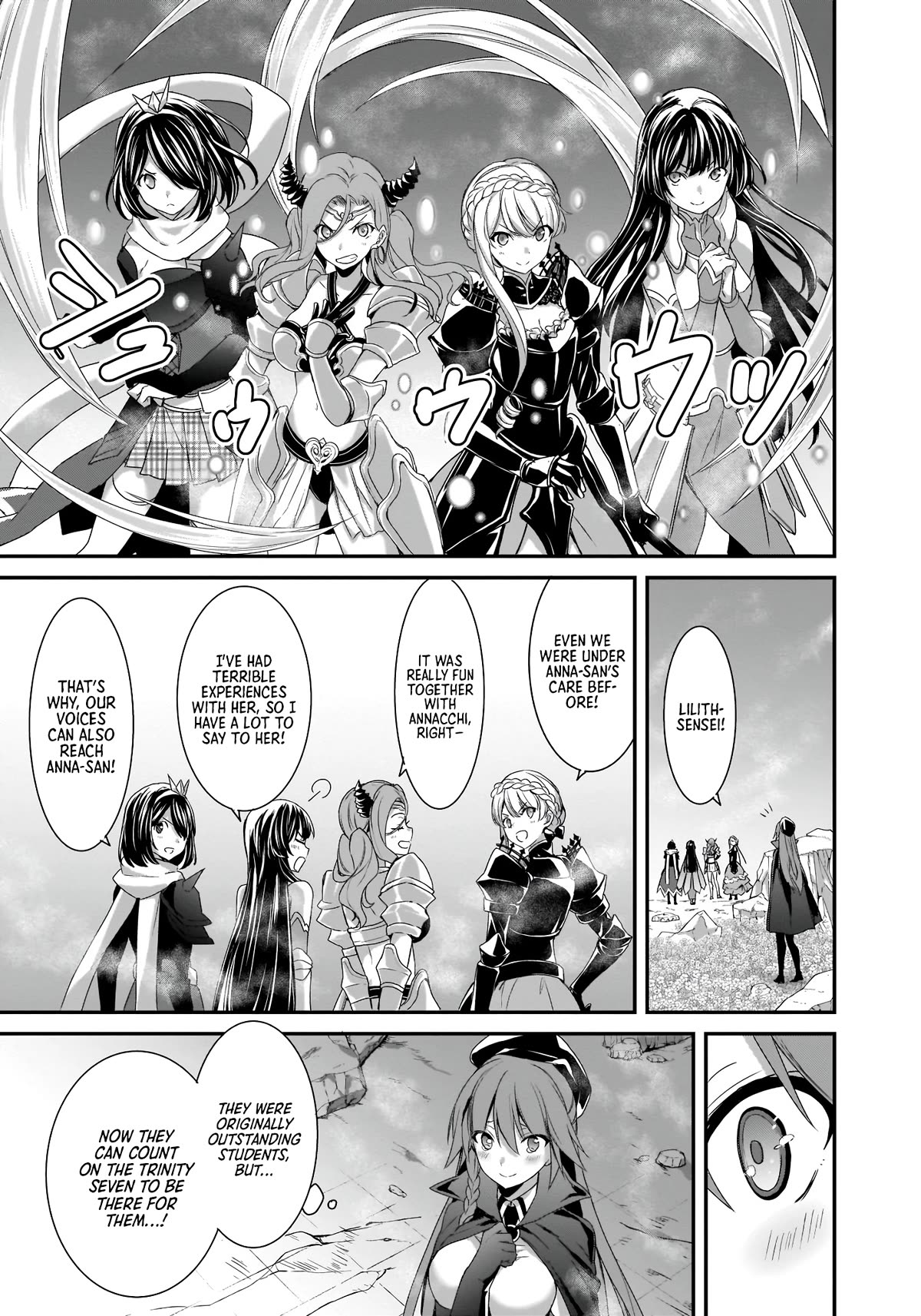 Trinity Seven: Anastasia Holy Story Chapter 13 page 19 - Chapter 13: Anatasia and the Demon Lord's Power