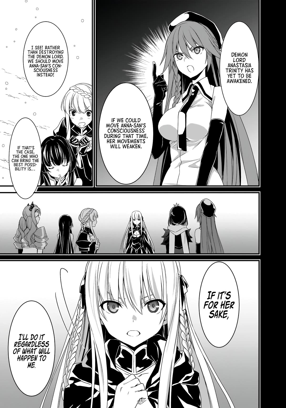 Trinity Seven: Anastasia Holy Story Chapter 13 page 4 - Chapter 13: Anatasia and the Demon Lord's Power