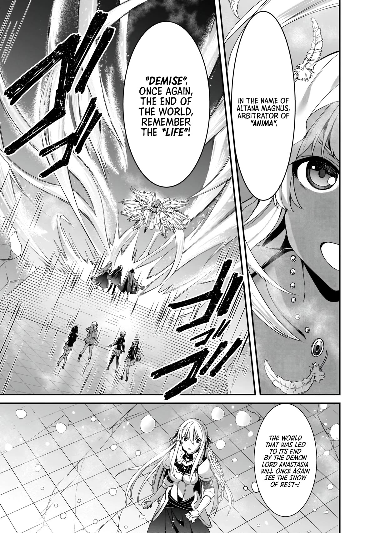 Trinity Seven: Anastasia Holy Story Chapter 15 page 22 - Chapter 15: Anatasia and the Limitless End of Worlds