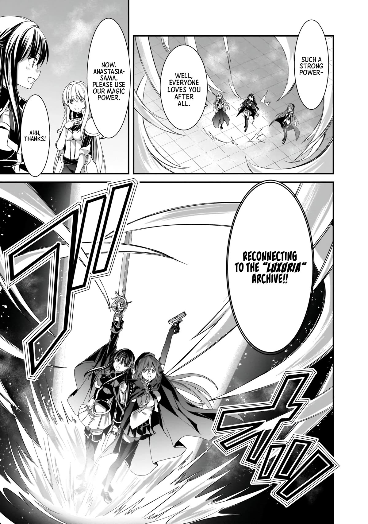 Trinity Seven: Anastasia Holy Story Chapter 15 page 24 - Chapter 15: Anatasia and the Limitless End of Worlds