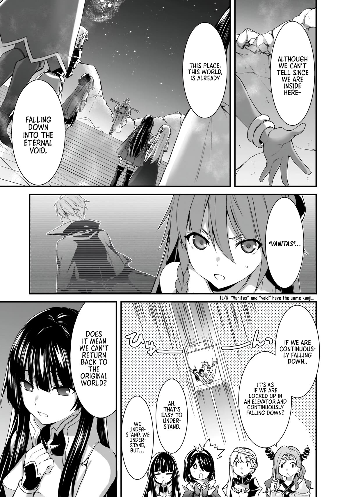 Trinity Seven: Anastasia Holy Story Chapter 15 page 6 - Chapter 15: Anatasia and the Limitless End of Worlds
