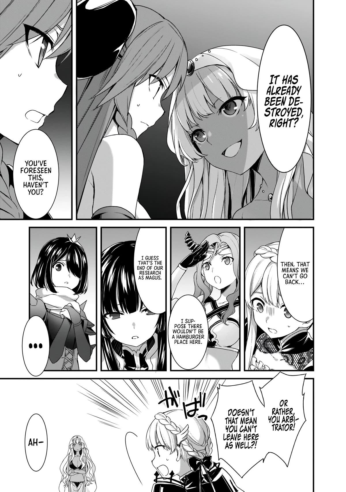 Trinity Seven: Anastasia Holy Story Chapter 15 page 8 - Chapter 15: Anatasia and the Limitless End of Worlds