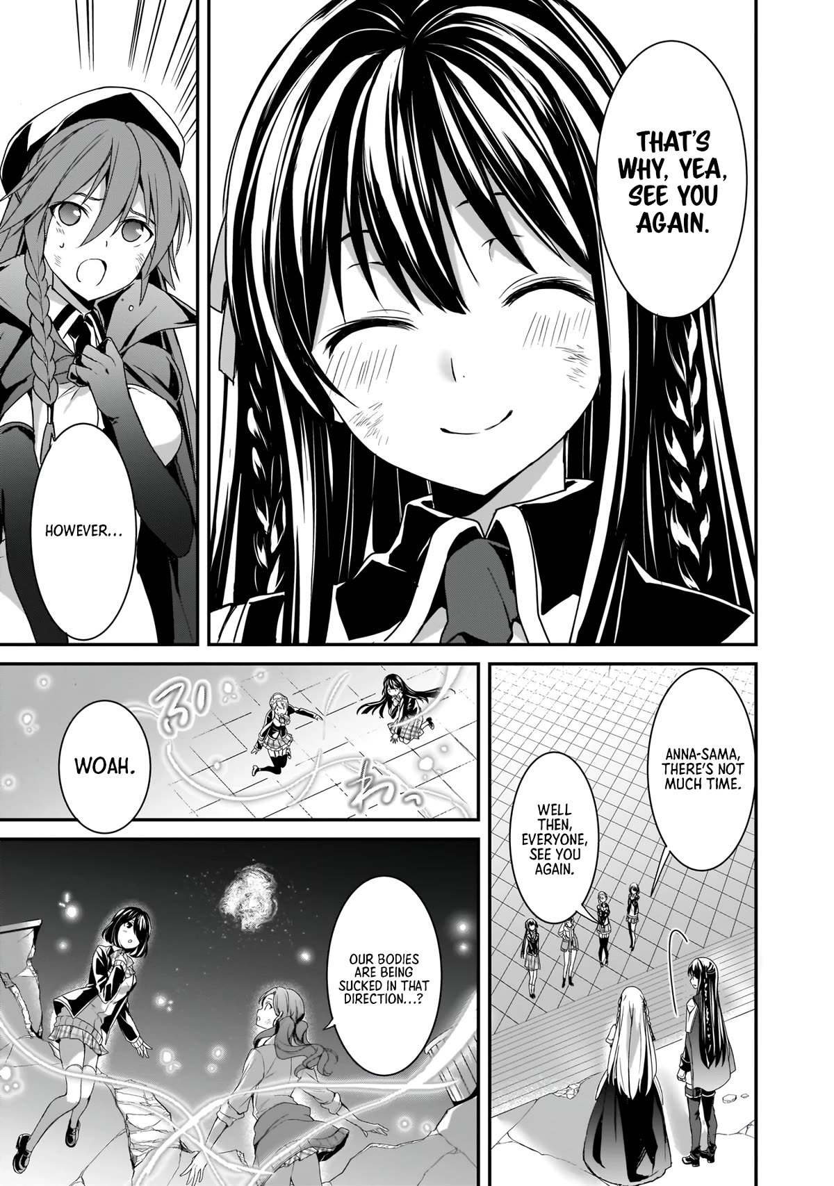 Trinity Seven: Anastasia Holy Story Chapter 16 page 10 - Chapter 16: Anatasia and the Saint's Allies