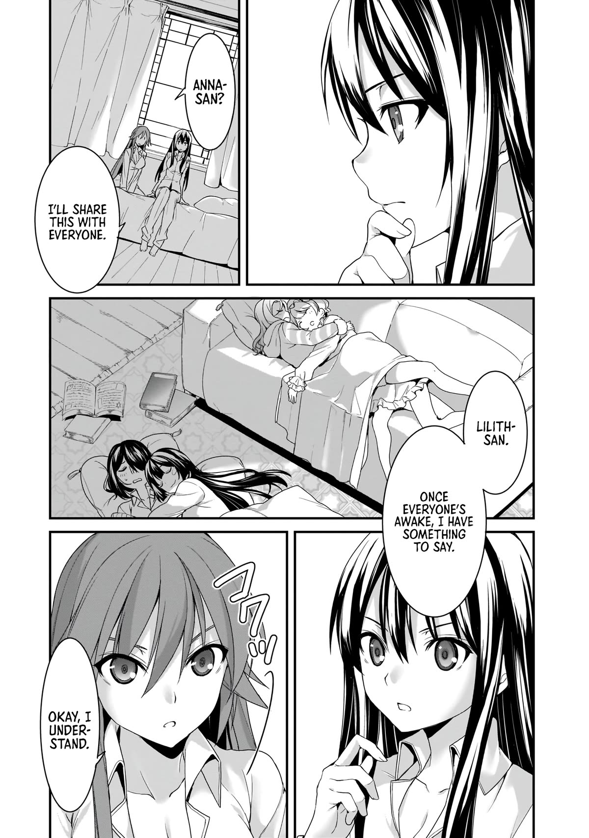Trinity Seven: Anastasia Holy Story Chapter 17 page 10 - Chapter 17: Anatasia and the Greatest Smile [END]
