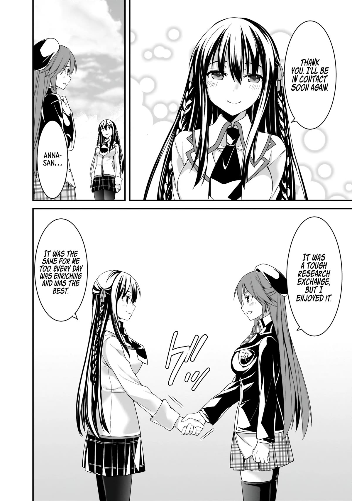 Trinity Seven: Anastasia Holy Story Chapter 17 page 21 - Chapter 17: Anatasia and the Greatest Smile [END]