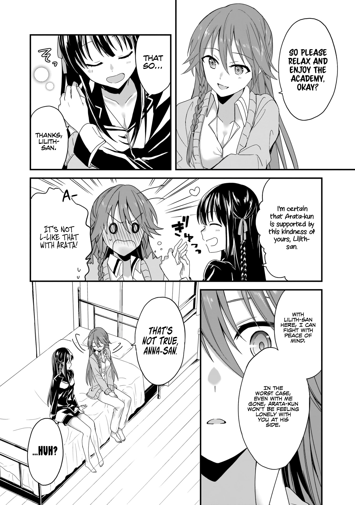 Trinity Seven: Anastasia Holy Story Chapter 2 page 10 - Chapter 2: Anatasia and the Midnight Raid