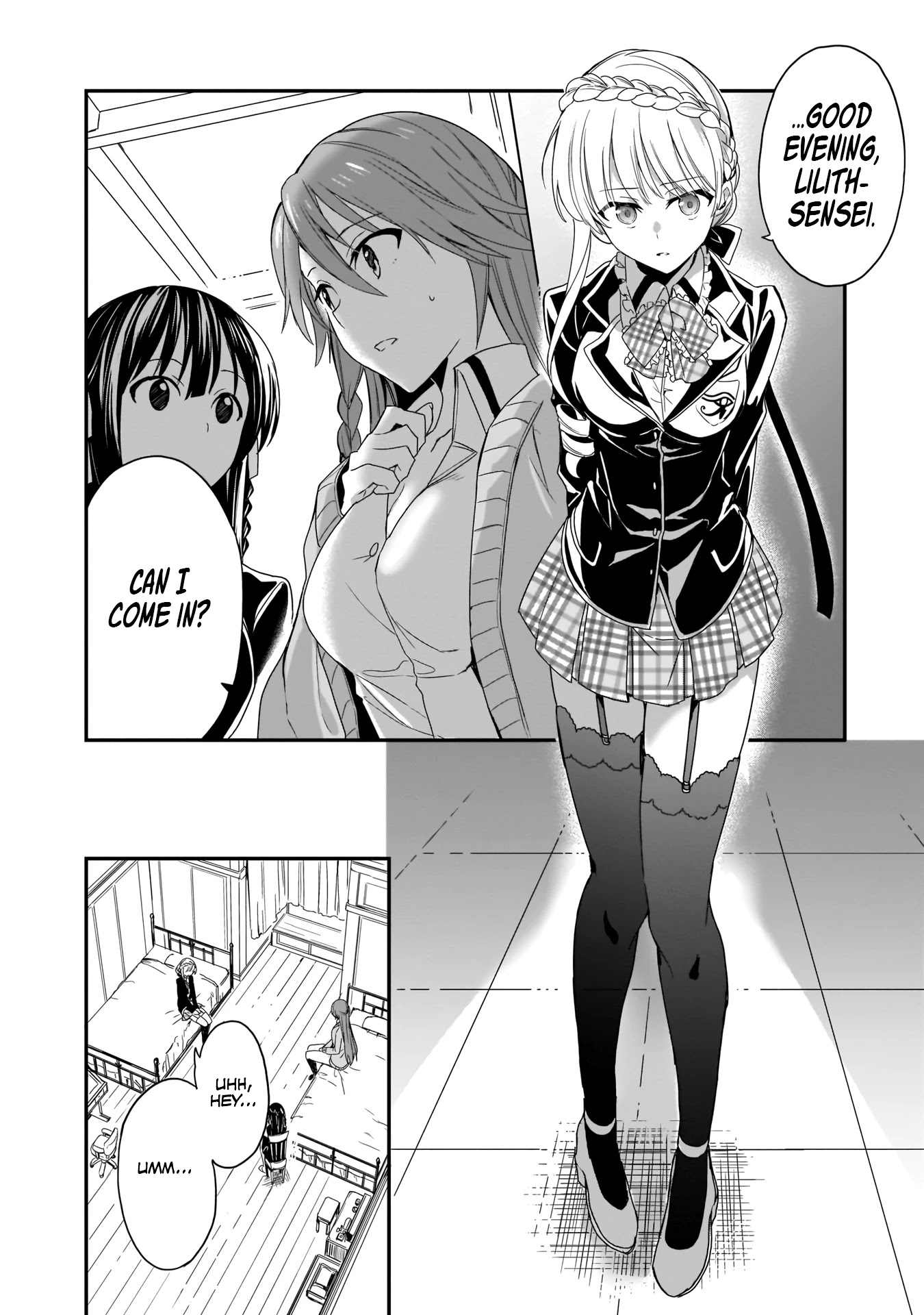 Trinity Seven: Anastasia Holy Story Chapter 2 page 13 - Chapter 2: Anatasia and the Midnight Raid
