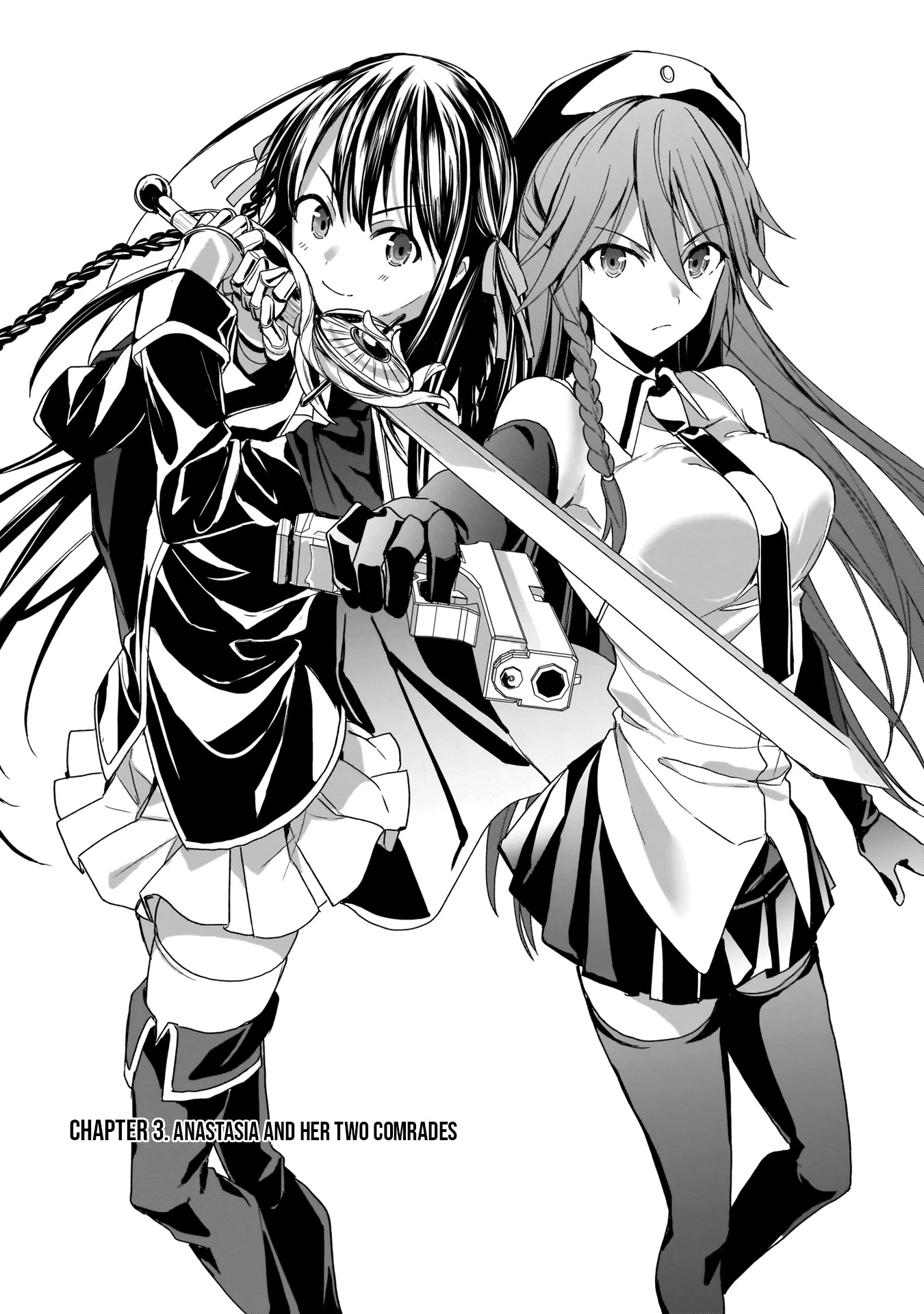 Trinity Seven: Anastasia Holy Story Chapter 3 page 2 - Chapter 3: Anastasia And Her Two Comrades