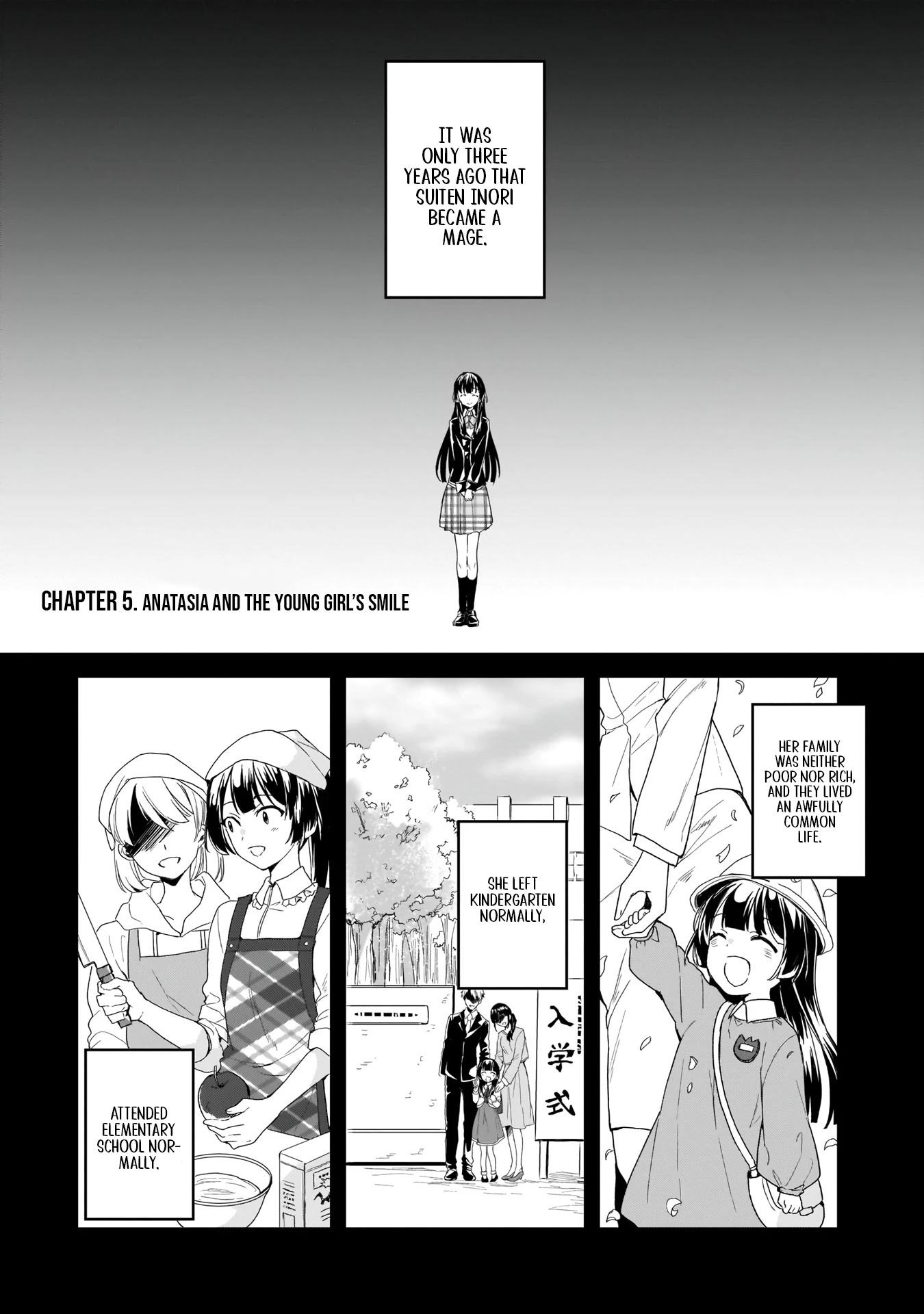 Trinity Seven: Anastasia Holy Story Chapter 5 page 2 - Chapter 5: Anatasia And The Young Girl's Smile