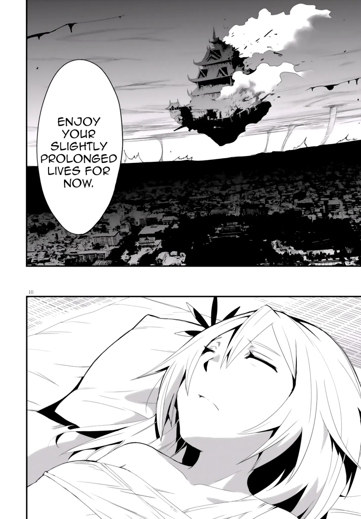 Trinity Seven - Levi Ninden Chapter 10 page 10 - Chapter 10: Part 10: The Dragon Sisters