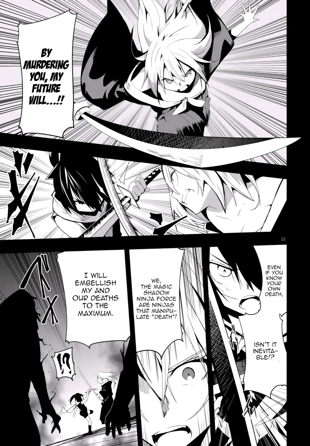 Trinity Seven - Levi Ninden Chapter 10 page 15 - Chapter 10: Part 10: The Dragon Sisters
