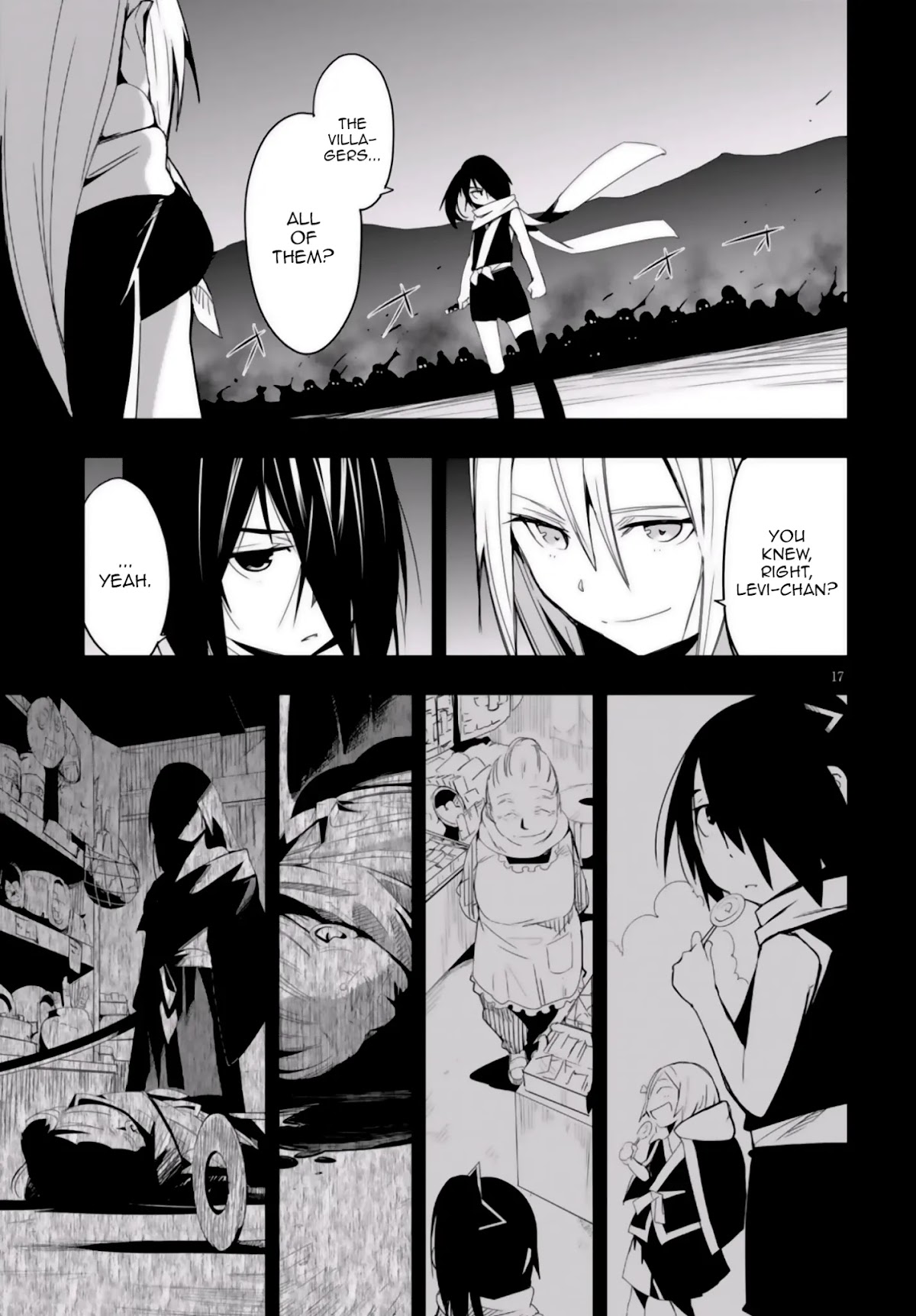 Trinity Seven - Levi Ninden Chapter 10 page 17 - Chapter 10: Part 10: The Dragon Sisters