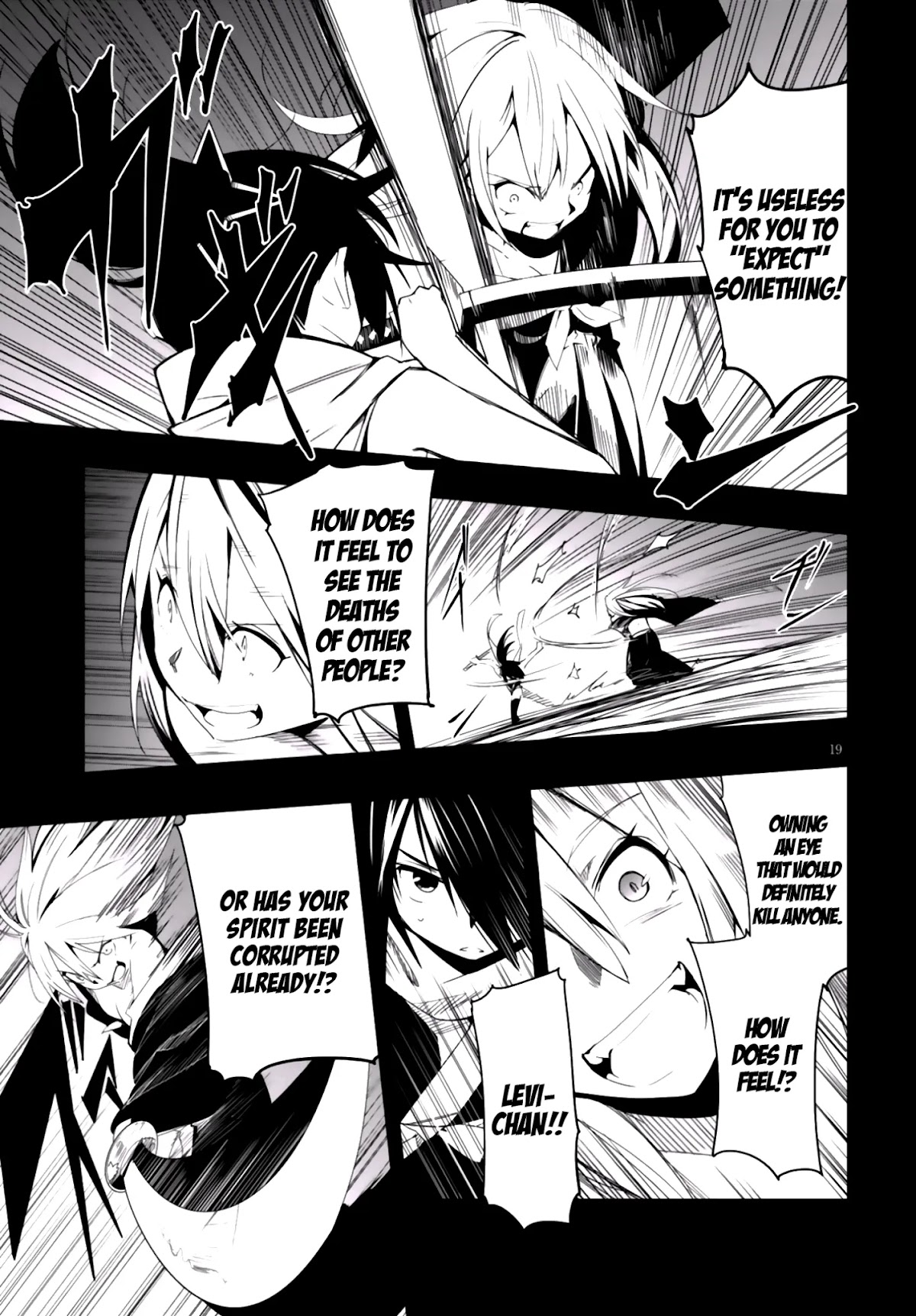 Trinity Seven - Levi Ninden Chapter 10 page 19 - Chapter 10: Part 10: The Dragon Sisters