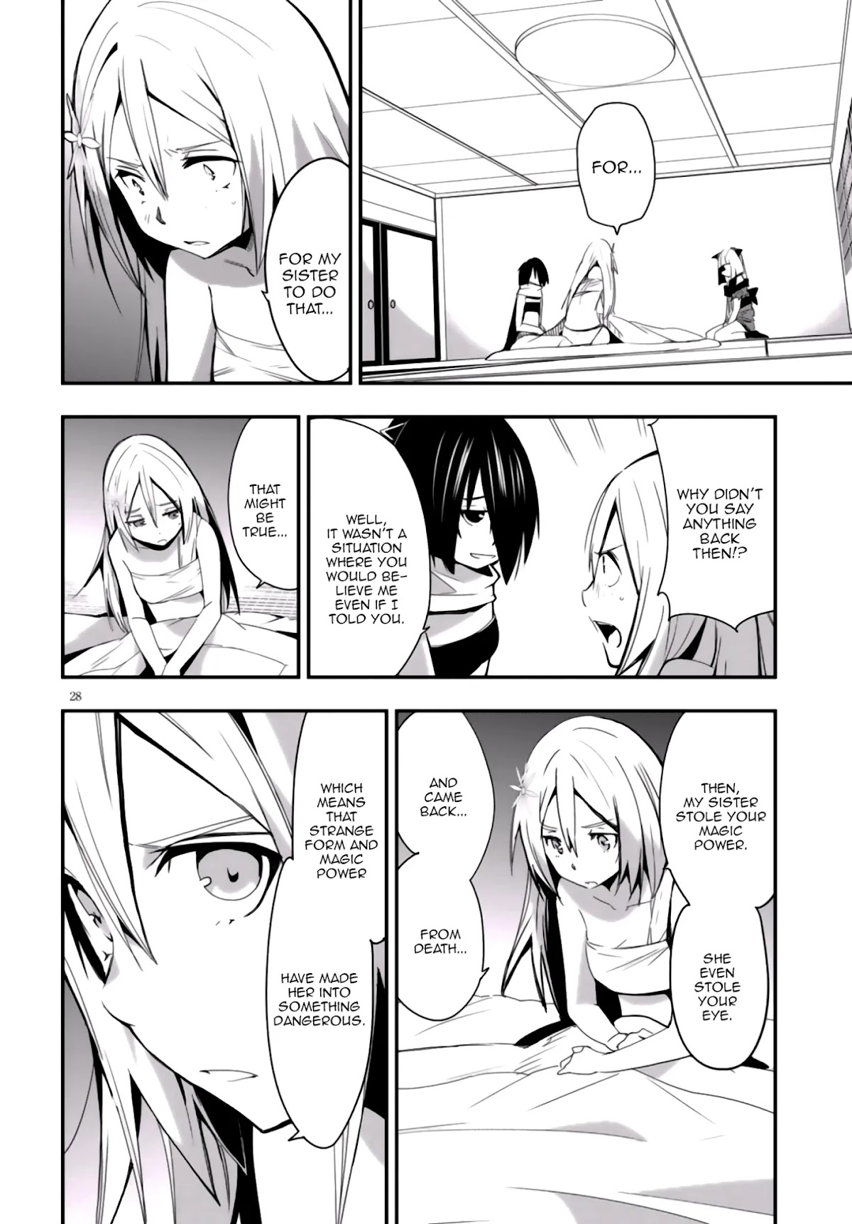Trinity Seven - Levi Ninden Chapter 10 page 28 - Chapter 10: Part 10: The Dragon Sisters