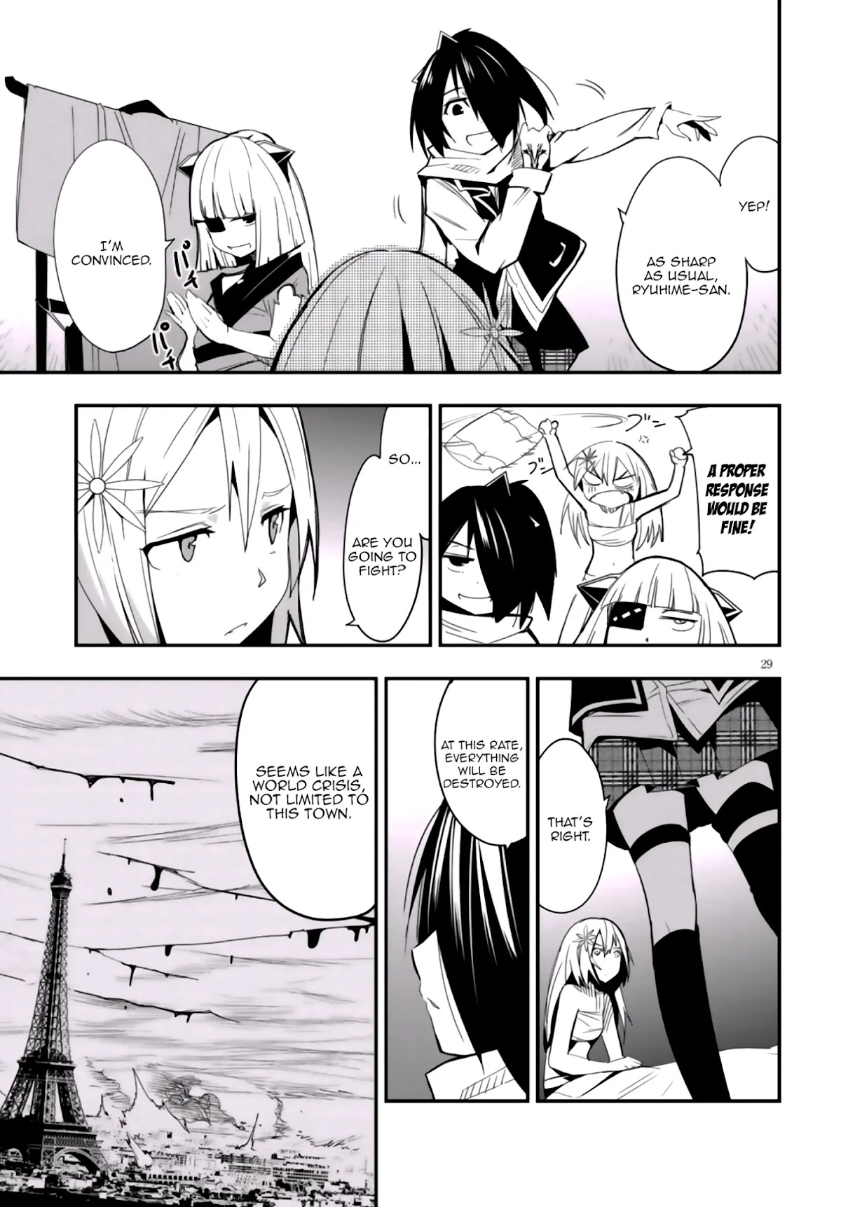 Trinity Seven - Levi Ninden Chapter 10 page 29 - Chapter 10: Part 10: The Dragon Sisters