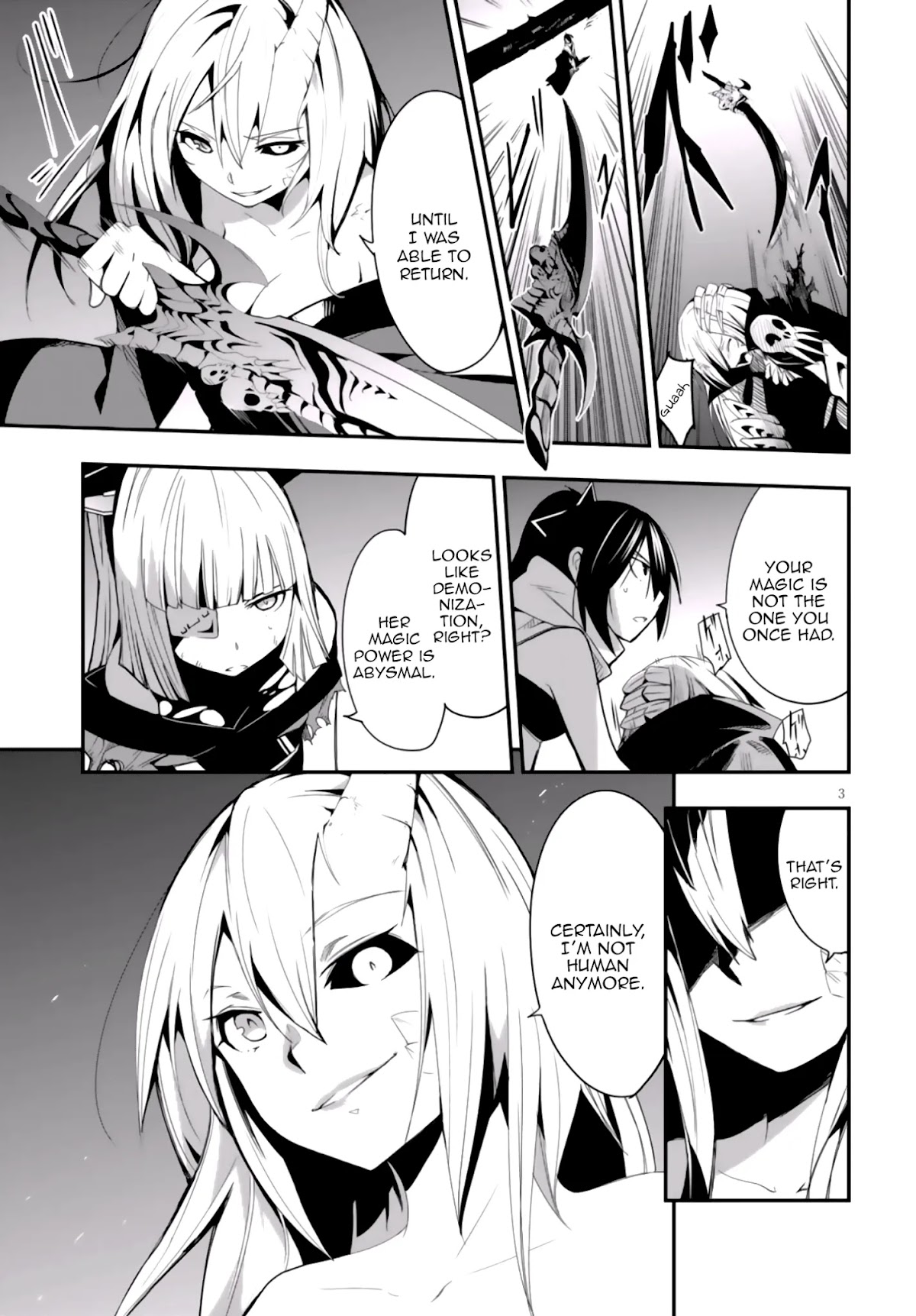 Trinity Seven - Levi Ninden Chapter 10 page 3 - Chapter 10: Part 10: The Dragon Sisters
