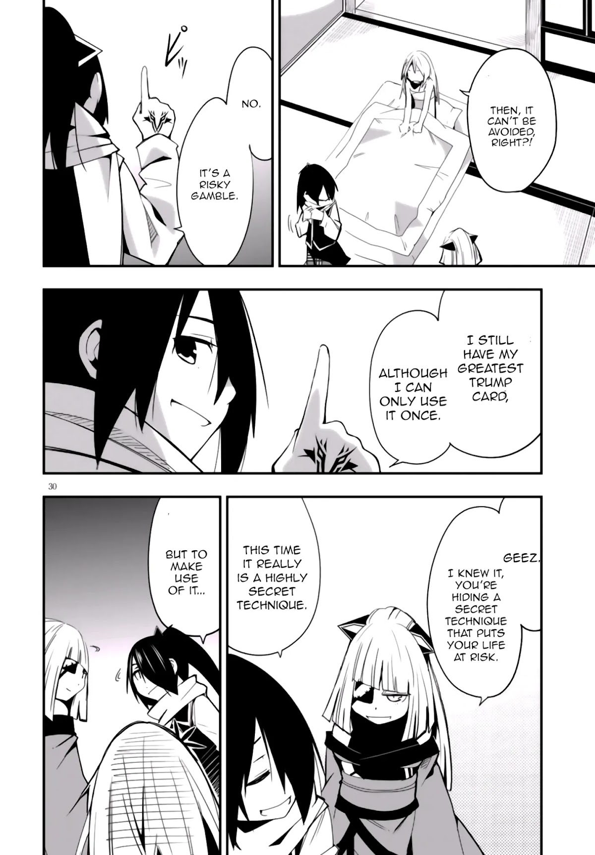 Trinity Seven - Levi Ninden Chapter 10 page 30 - Chapter 10: Part 10: The Dragon Sisters