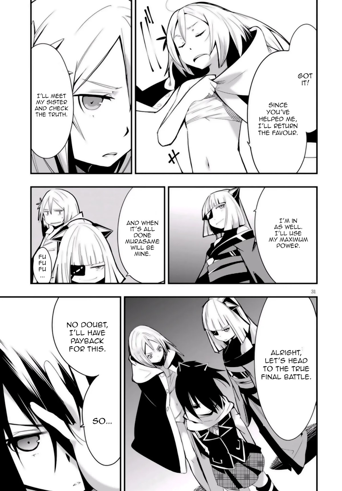 Trinity Seven - Levi Ninden Chapter 10 page 31 - Chapter 10: Part 10: The Dragon Sisters