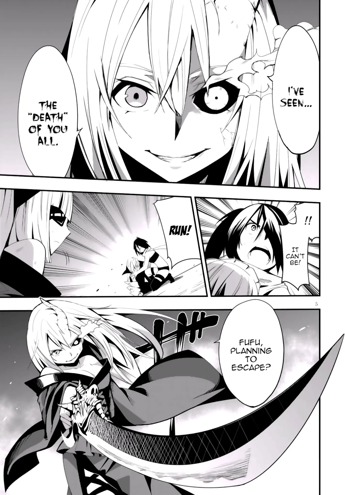 Trinity Seven - Levi Ninden Chapter 10 page 5 - Chapter 10: Part 10: The Dragon Sisters