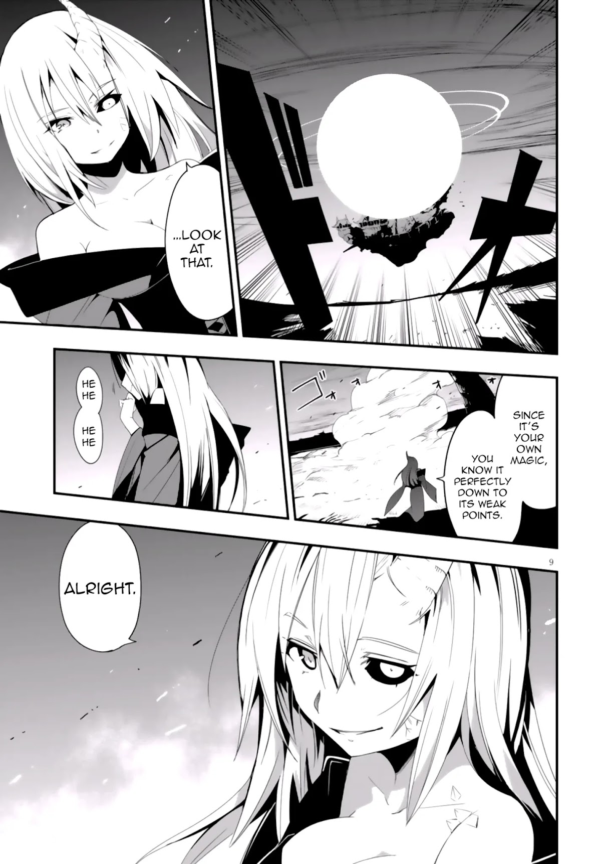 Trinity Seven - Levi Ninden Chapter 10 page 9 - Chapter 10: Part 10: The Dragon Sisters