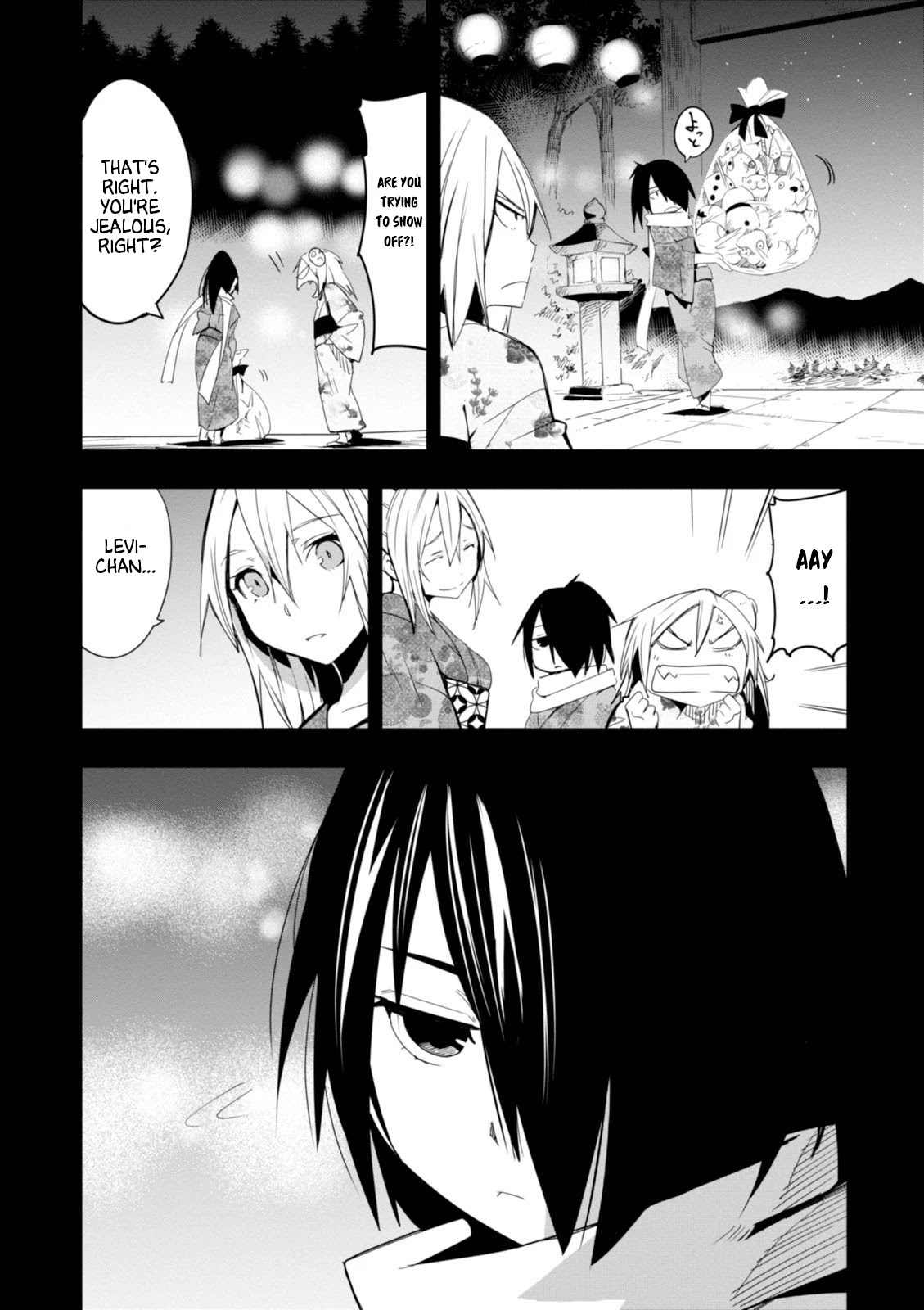 Trinity Seven - Levi Ninden Chapter 11 page 10 - Chapter 11: The Girl Who is the Head of the Magic Shadows