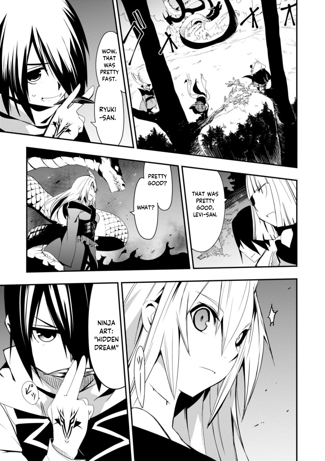 Trinity Seven - Levi Ninden Chapter 11 page 25 - Chapter 11: The Girl Who is the Head of the Magic Shadows