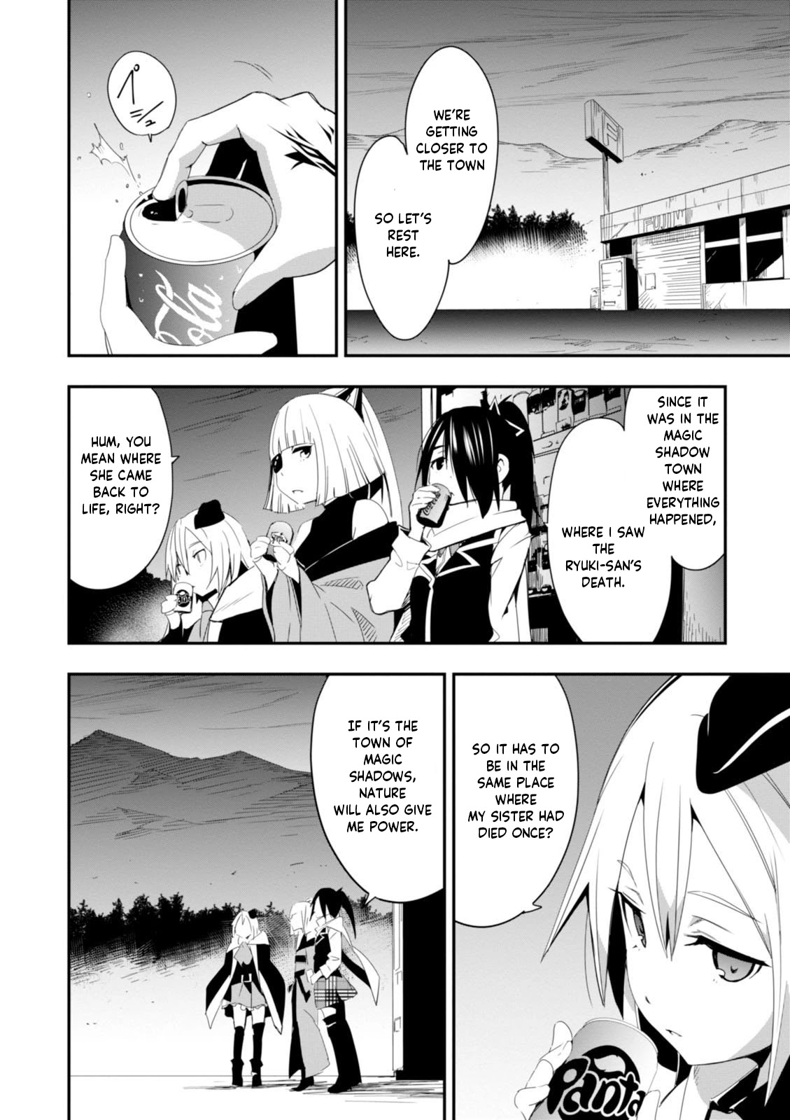 Trinity Seven - Levi Ninden Chapter 11 page 6 - Chapter 11: The Girl Who is the Head of the Magic Shadows