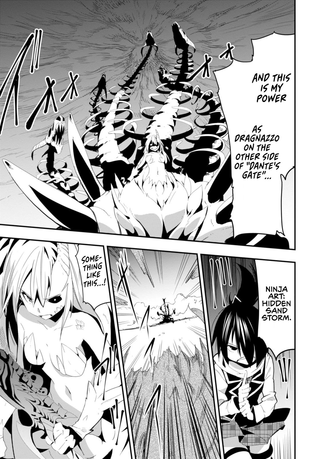 Trinity Seven - Levi Ninden Chapter 12 page 13 - Chapter 12: The Sisters of the Dragon God