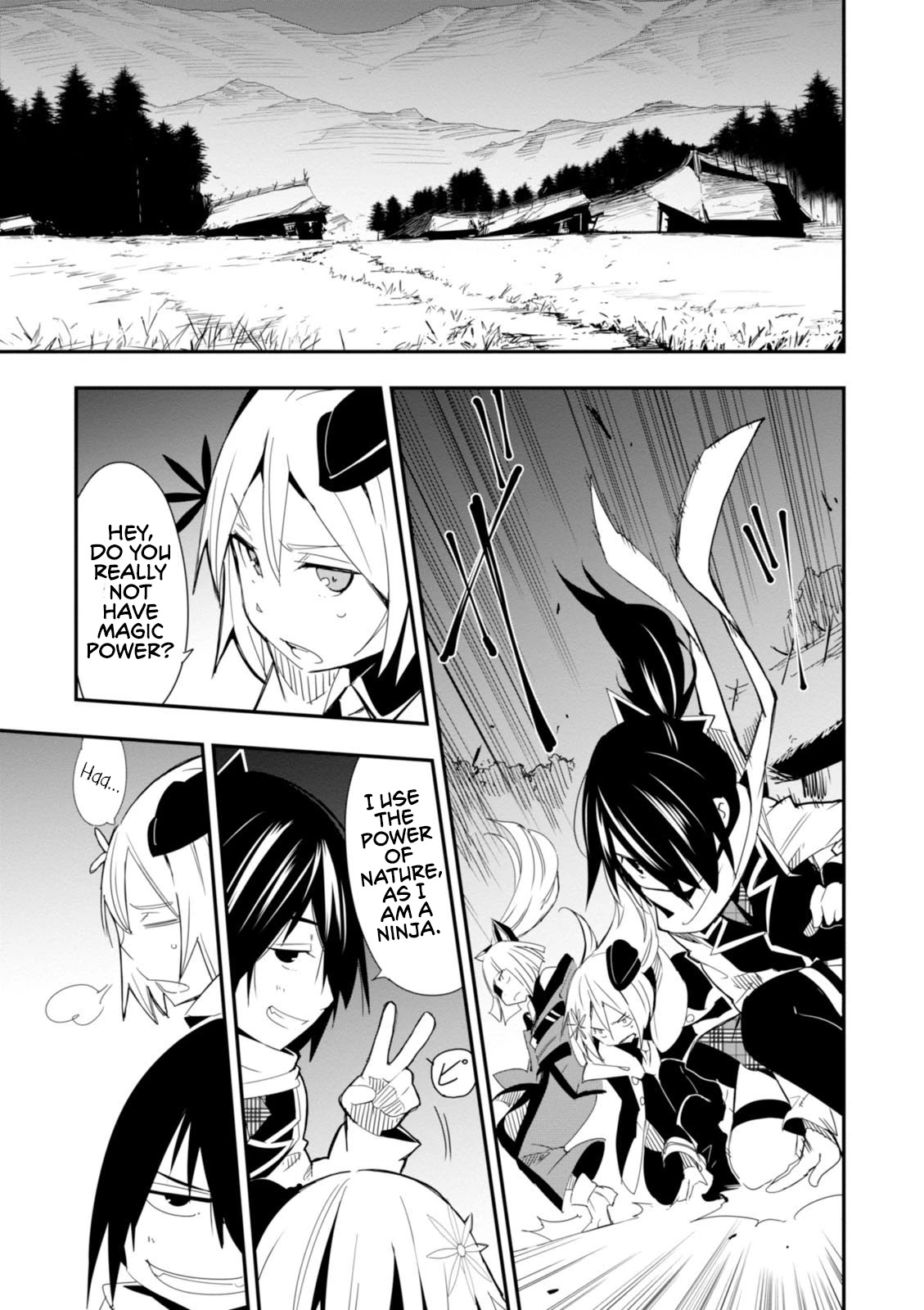 Trinity Seven - Levi Ninden Chapter 12 page 15 - Chapter 12: The Sisters of the Dragon God