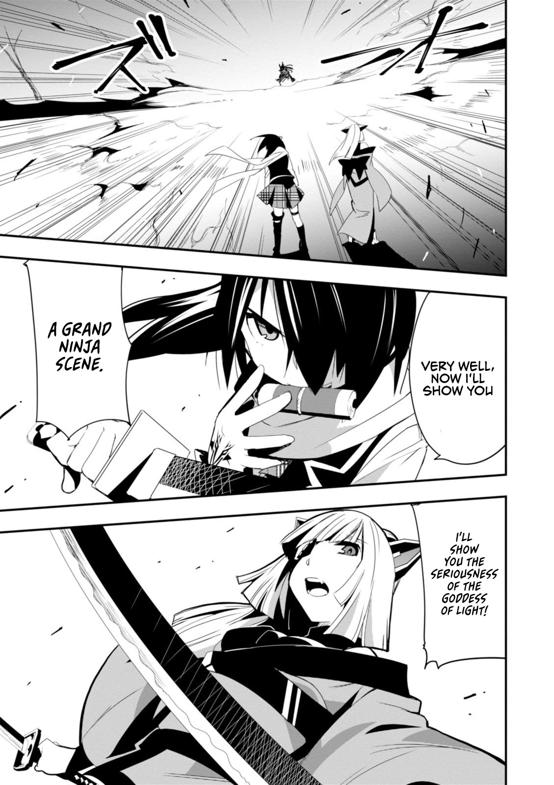 Trinity Seven - Levi Ninden Chapter 12 page 35 - Chapter 12: The Sisters of the Dragon God