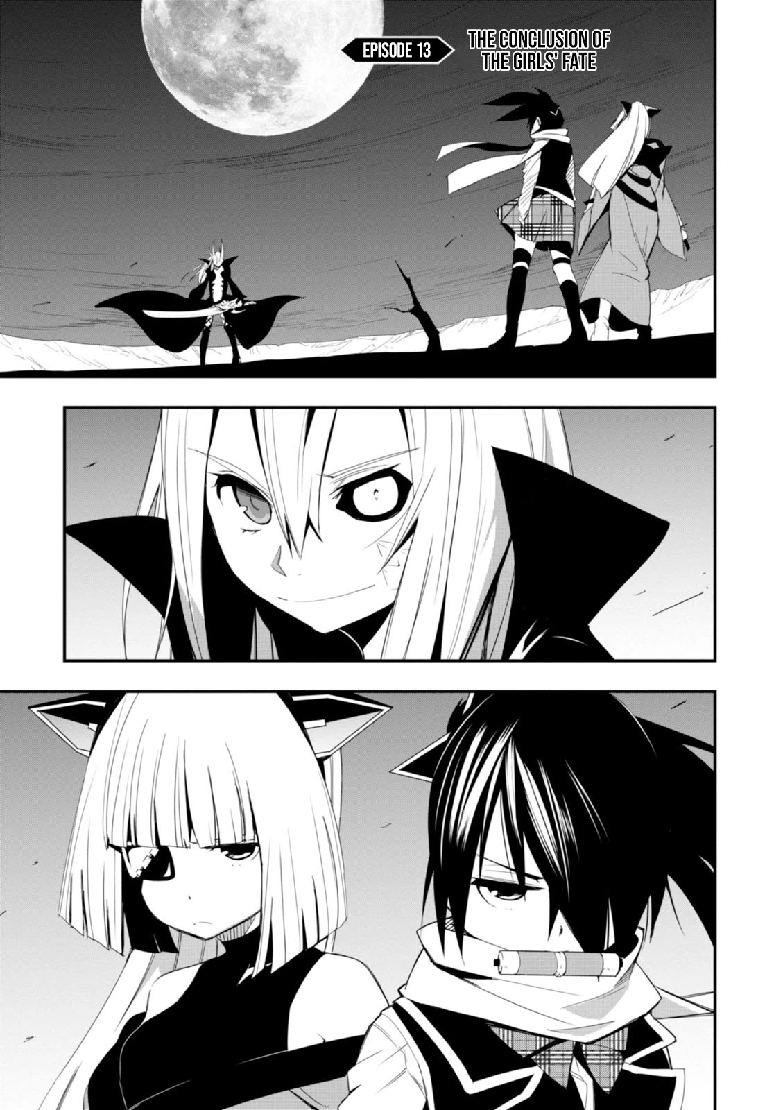 Trinity Seven - Levi Ninden Chapter 13 page 1 - Chapter 13: The Conclusion of the Girls' Fate