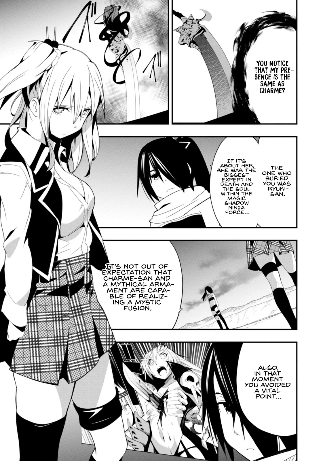 Trinity Seven - Levi Ninden Chapter 13 page 34 - Chapter 13: The Conclusion of the Girls' Fate