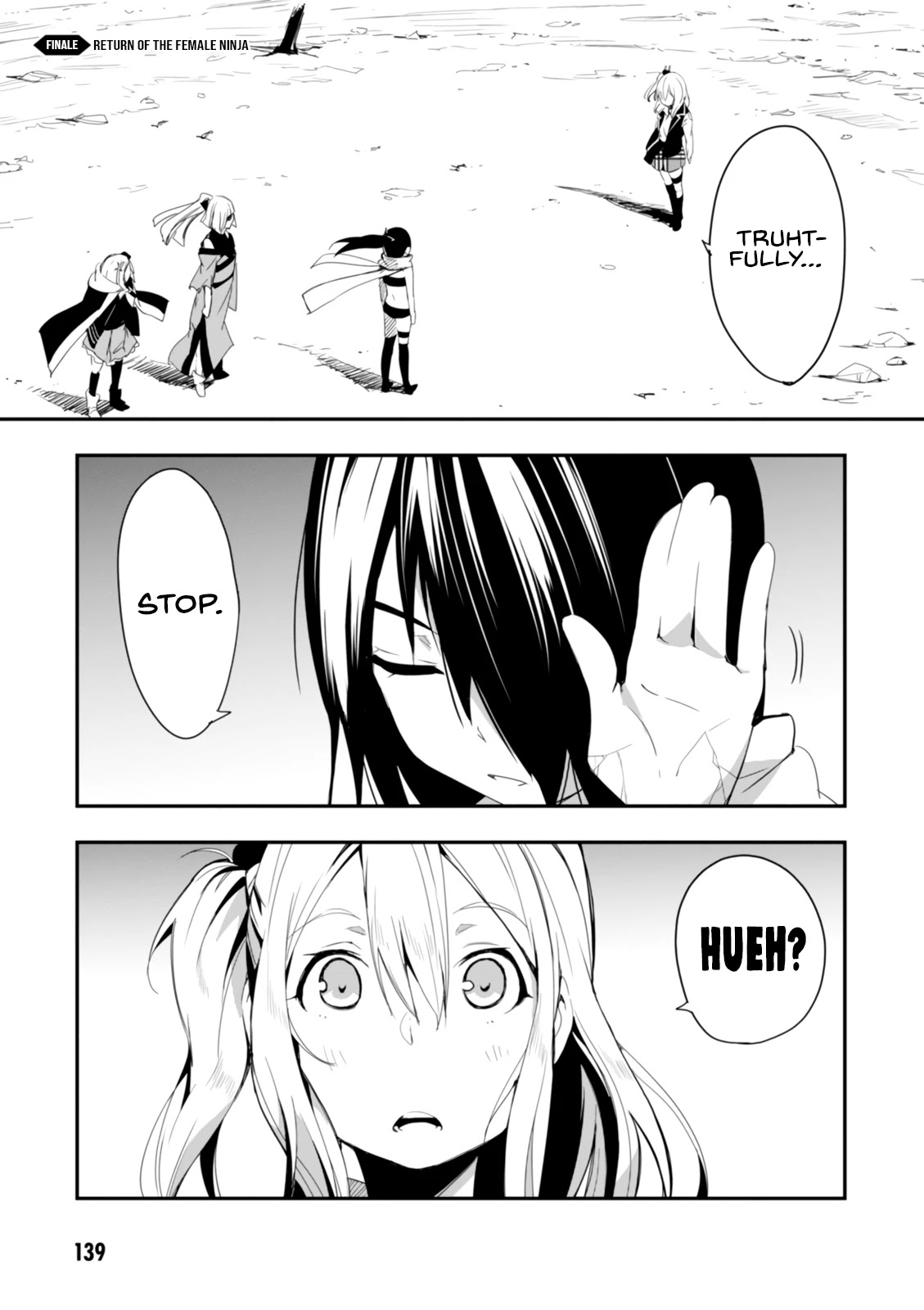 Trinity Seven - Levi Ninden Chapter 14 page 1 - Chapter 14: Return of the Female Ninja [END]