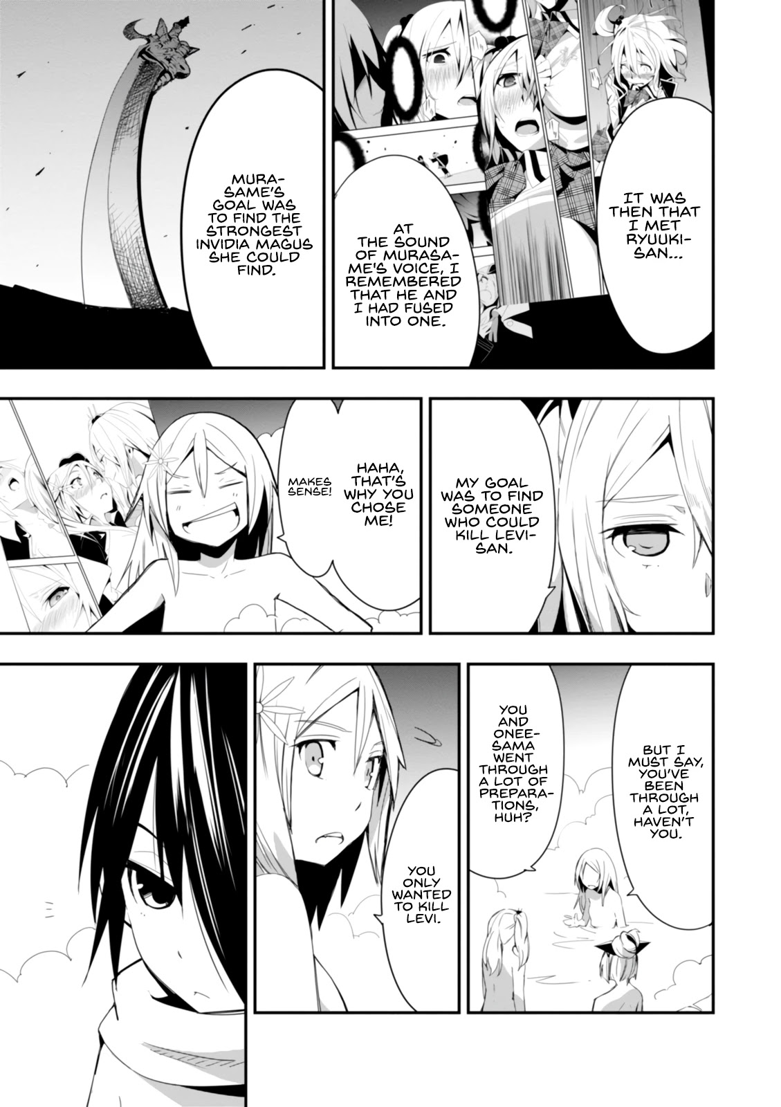 Trinity Seven - Levi Ninden Chapter 14 page 11 - Chapter 14: Return of the Female Ninja [END]