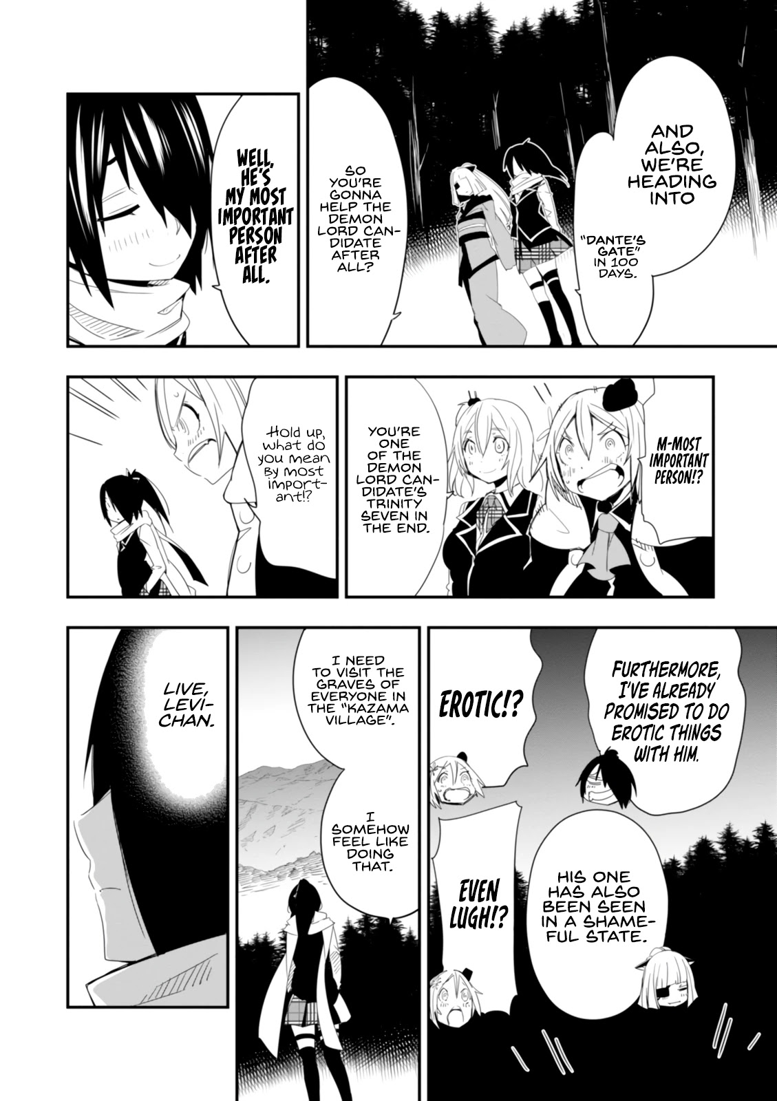Trinity Seven - Levi Ninden Chapter 14 page 22 - Chapter 14: Return of the Female Ninja [END]