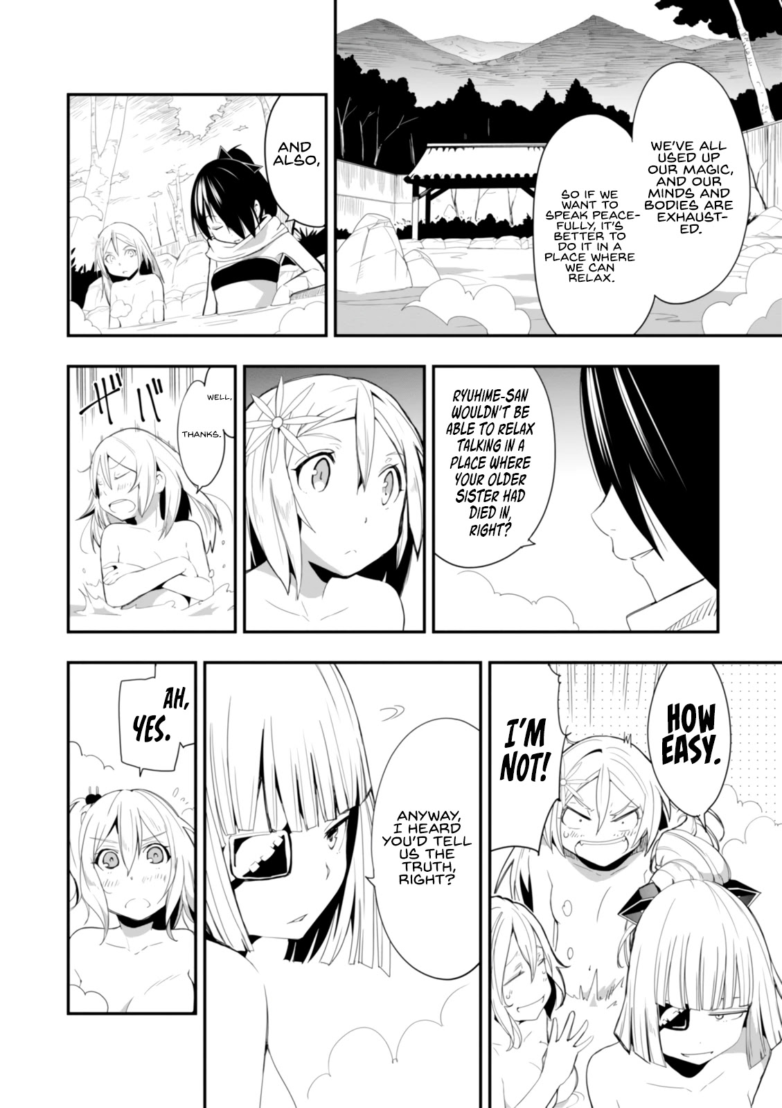 Trinity Seven - Levi Ninden Chapter 14 page 4 - Chapter 14: Return of the Female Ninja [END]