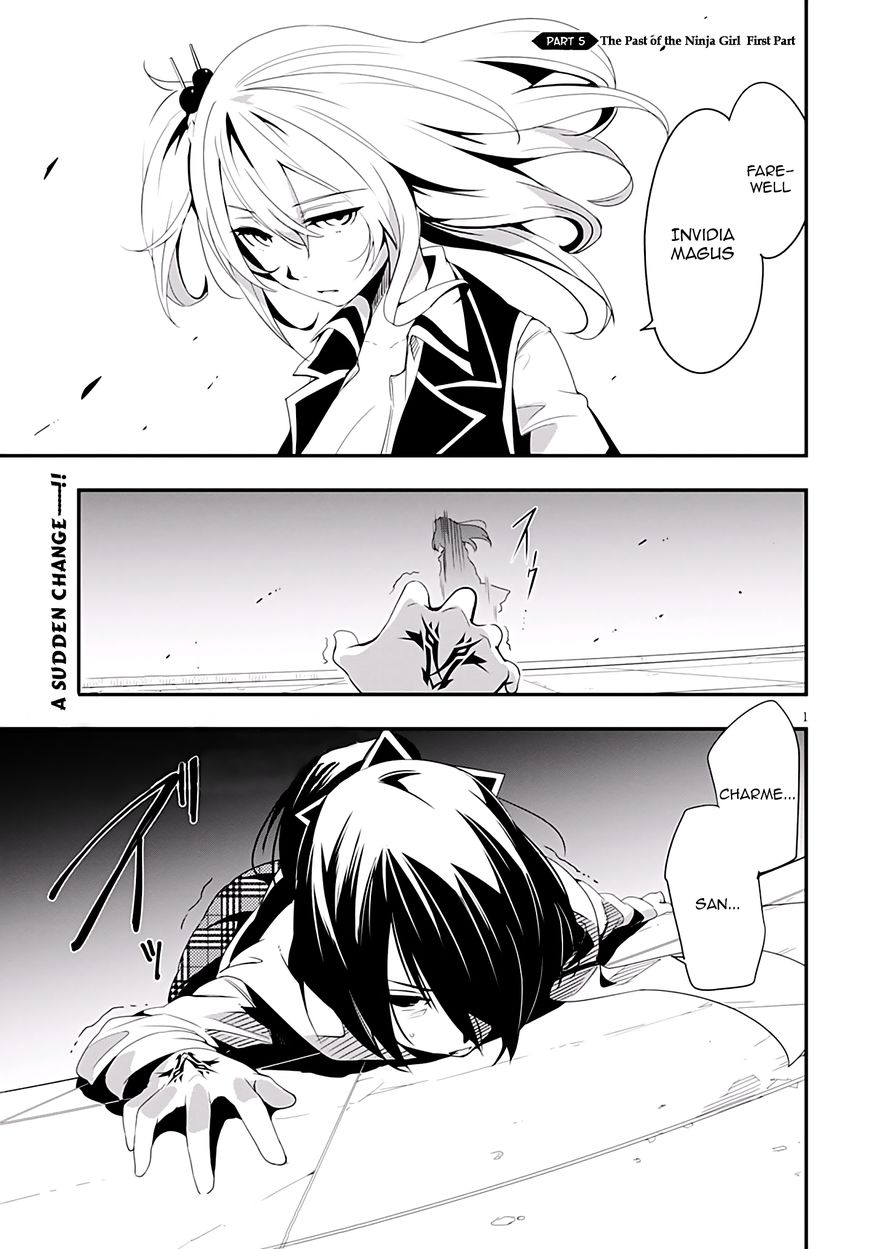 Trinity Seven - Levi Ninden Chapter 5 page 4 - Chapter 5 : Part 5: The Past of the Ninja Girl First Part