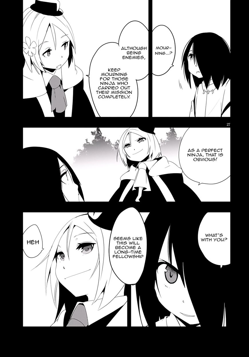 Trinity Seven - Levi Ninden Chapter 6 page 31 - Chapter 6 : Part 6: The Ninja's Past Last Part