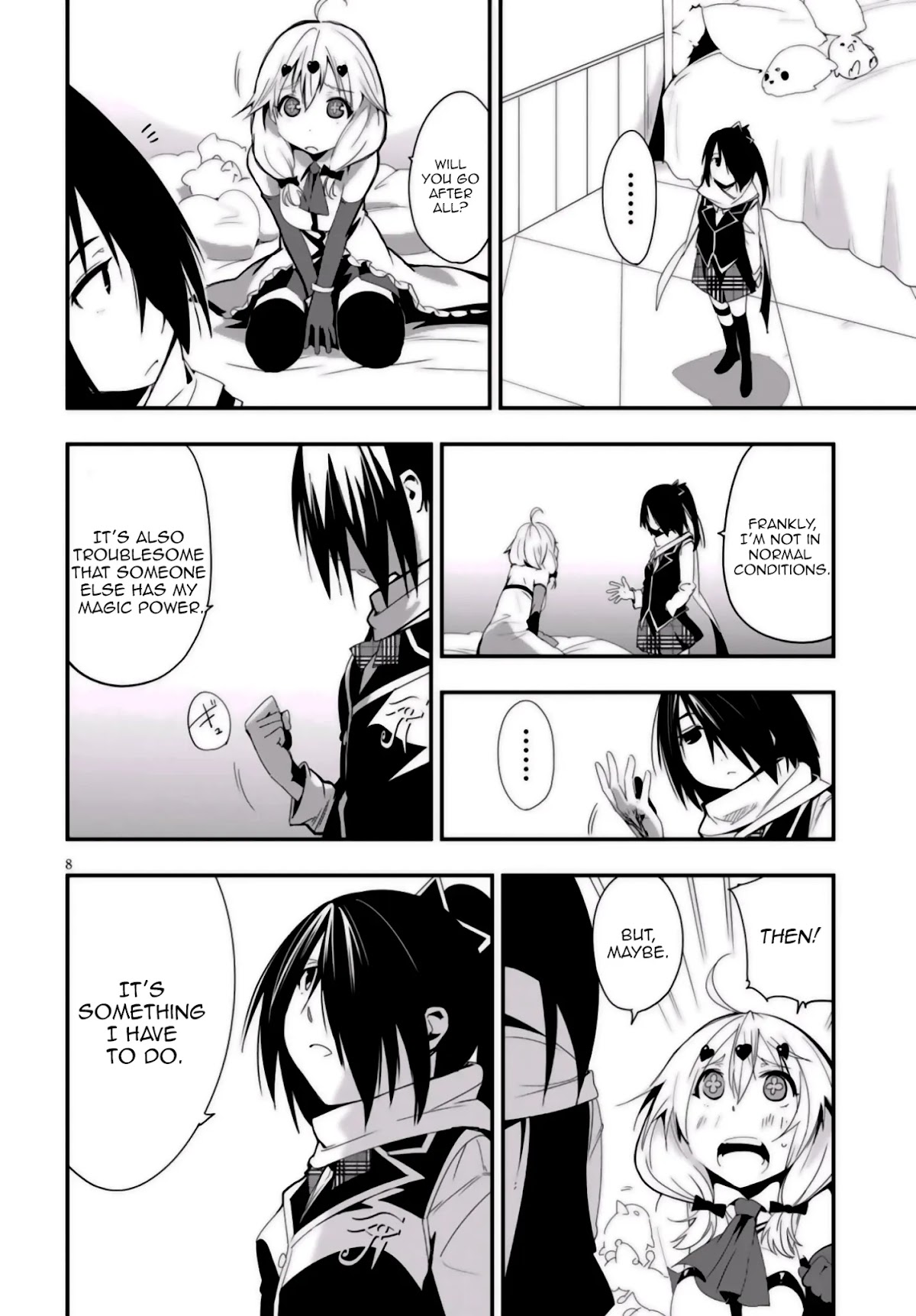 Trinity Seven - Levi Ninden Chapter 8 page 11 - Chapter 8: Part 8: Sword Girls' Death Match