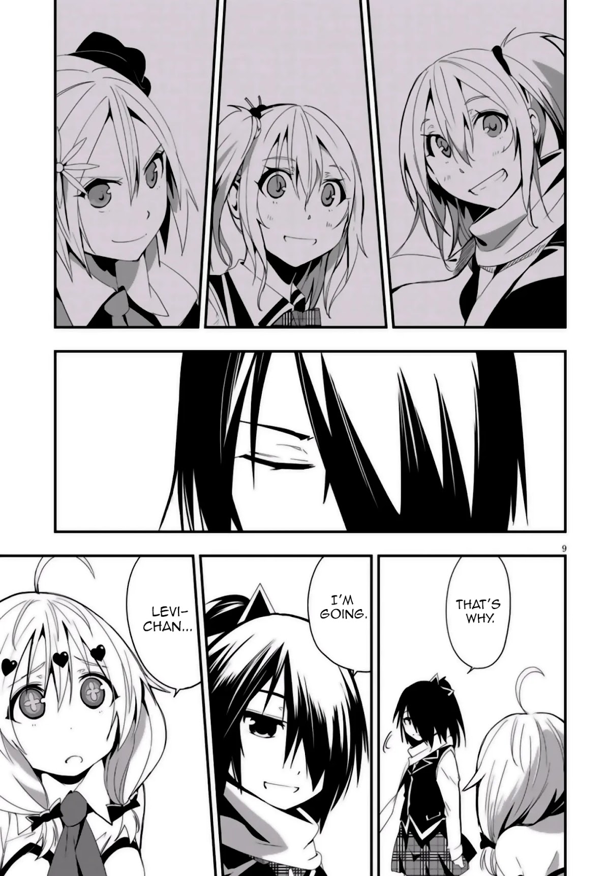 Trinity Seven - Levi Ninden Chapter 8 page 12 - Chapter 8: Part 8: Sword Girls' Death Match