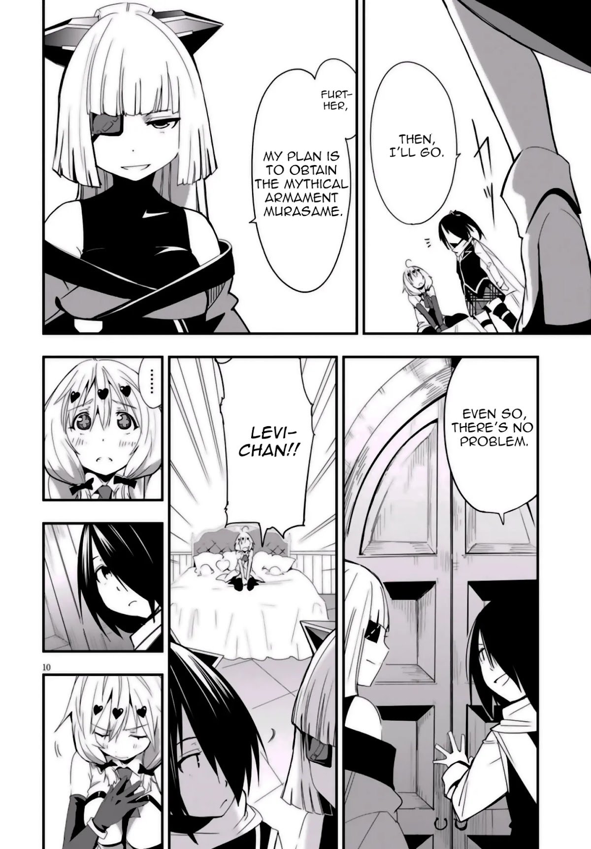 Trinity Seven - Levi Ninden Chapter 8 page 13 - Chapter 8: Part 8: Sword Girls' Death Match